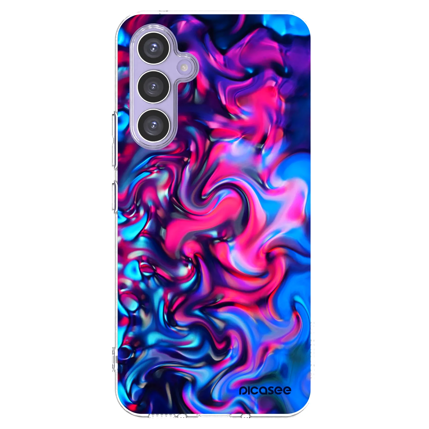 Picasee silikónový prehľadný obal pre Samsung Galaxy A54 5G A546B - Redlight