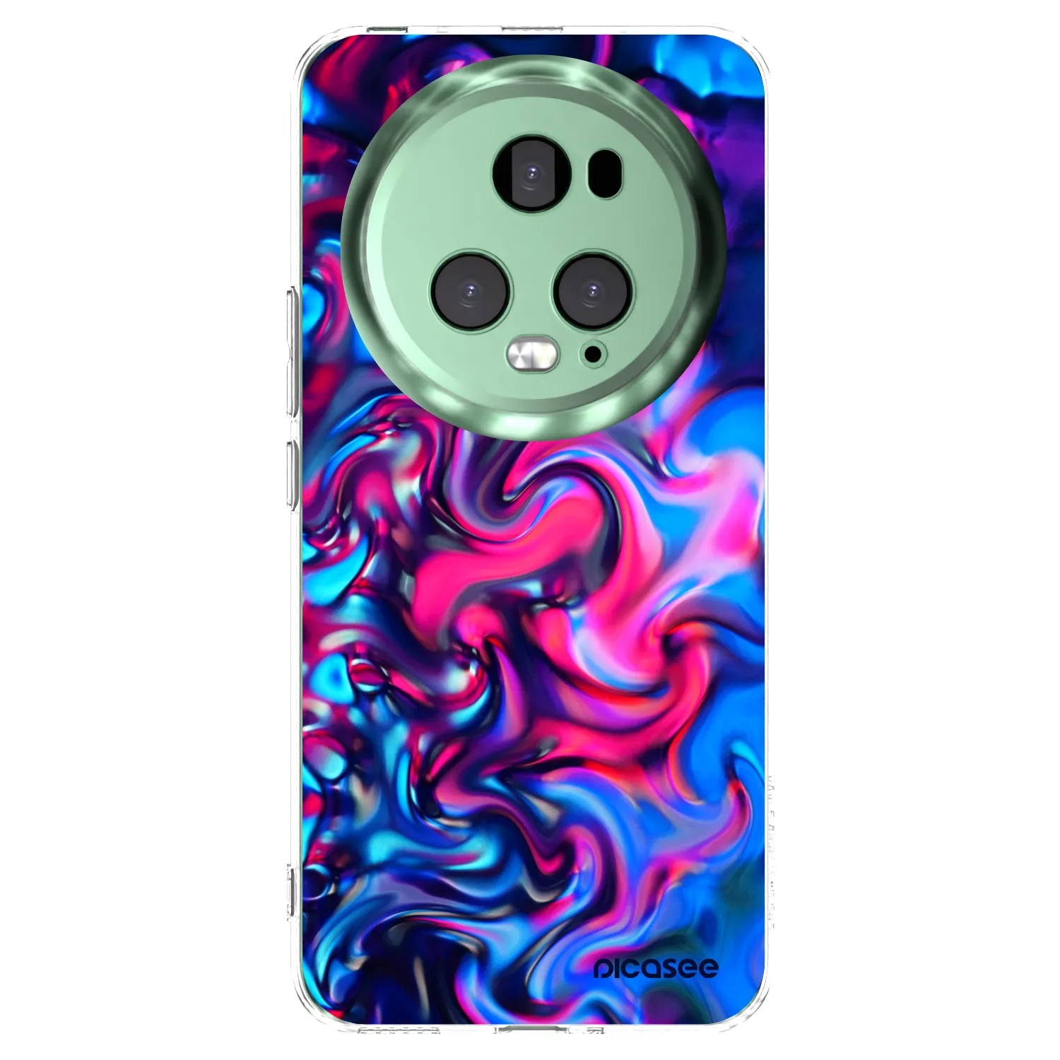 Picasee silikónový prehľadný obal pre Honor Magic5 Pro - Redlight
