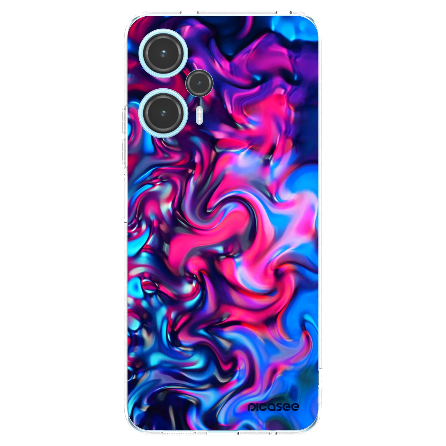 Picasee silikónový prehľadný obal pre Xiaomi Poco F5 - Redlight