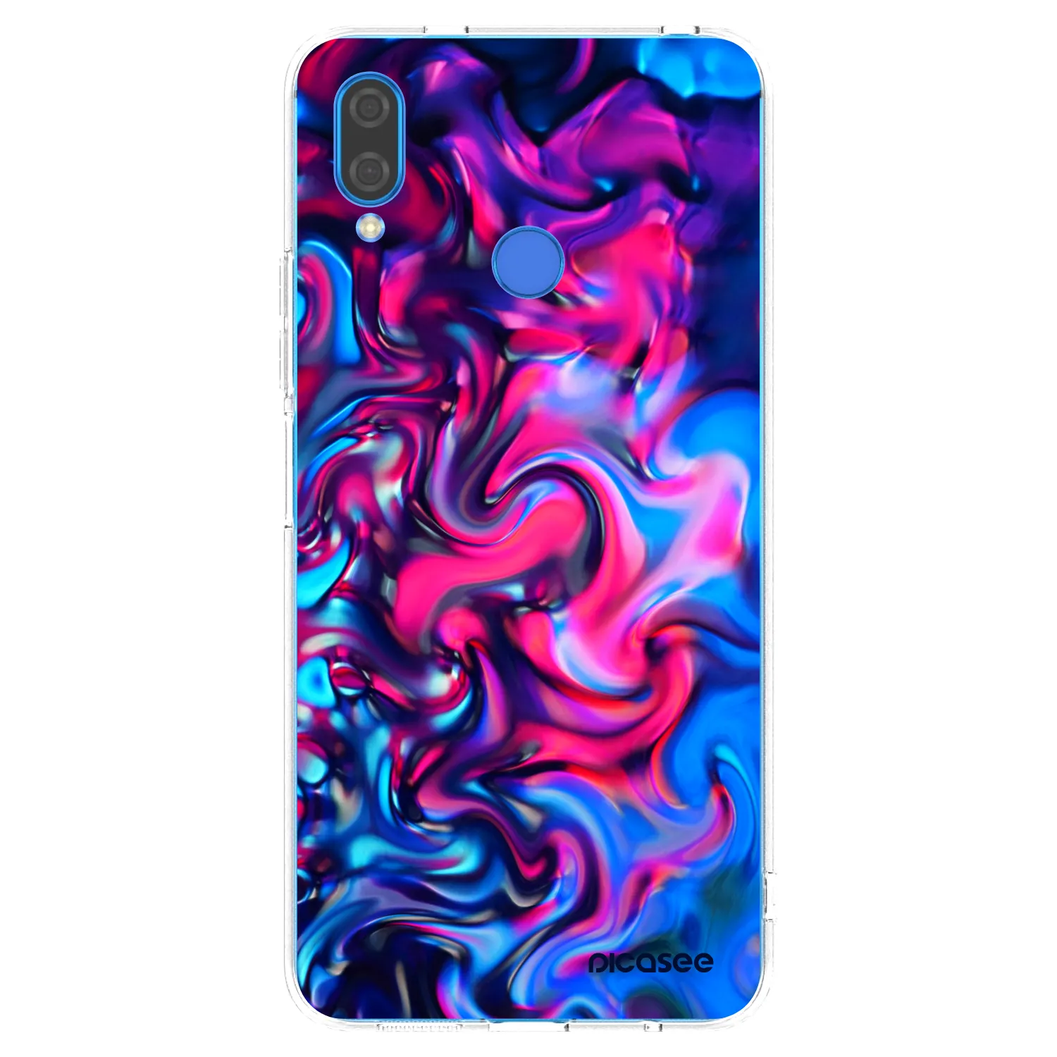 Picasee silikónový prehľadný obal pre Huawei Nova 3 - Redlight