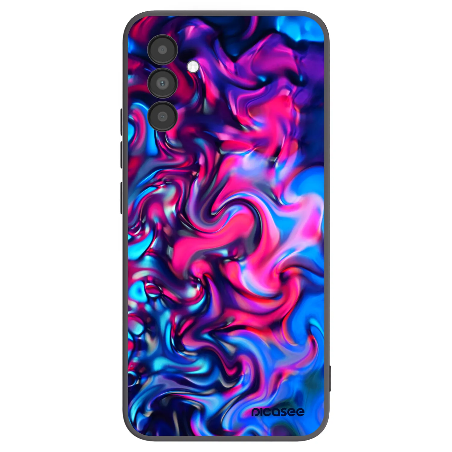 Picasee silikónový čierny obal pre Samsung Galaxy A04s A047F - Redlight