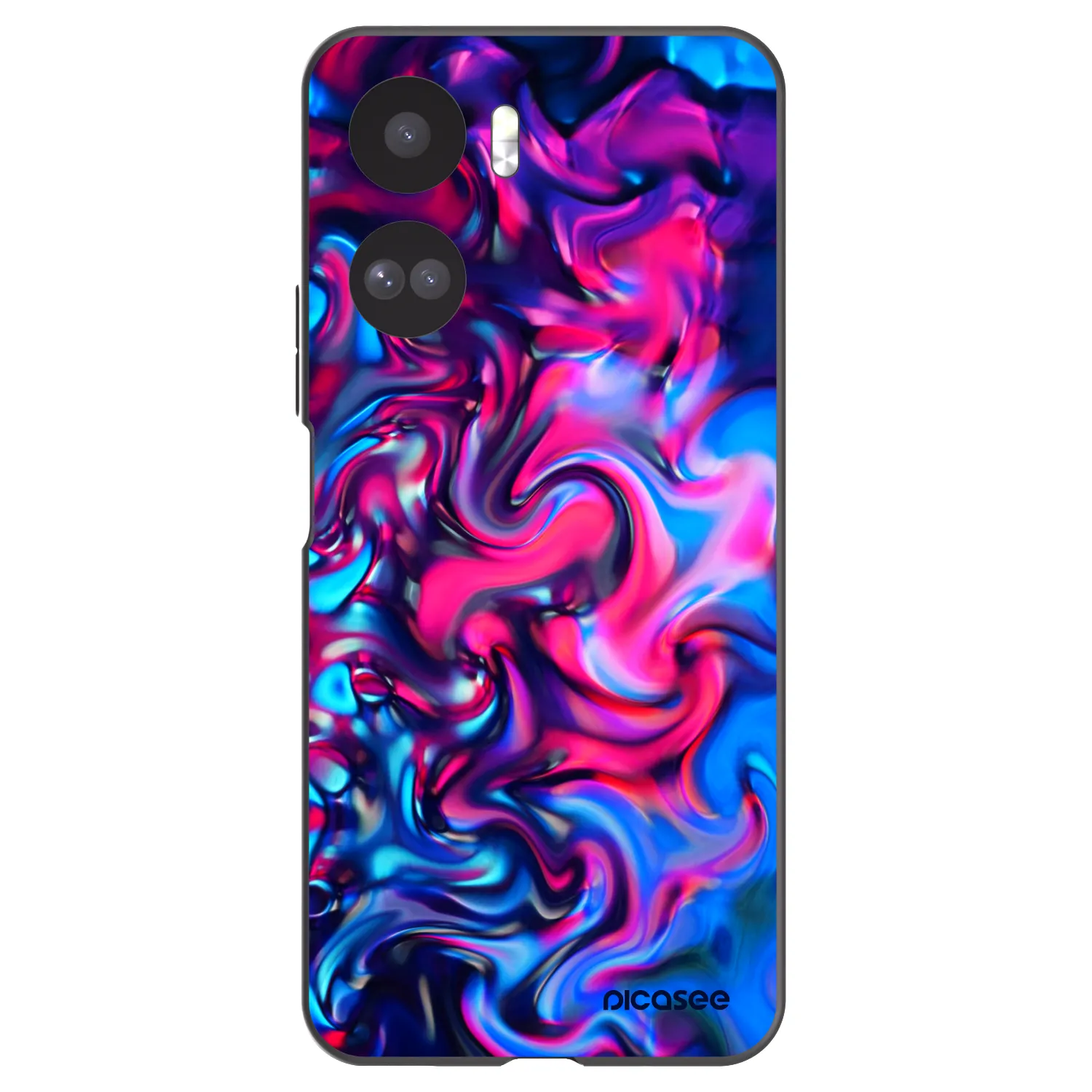 Picasee silikónový čierny obal pre Honor 90 Lite 5G - Redlight