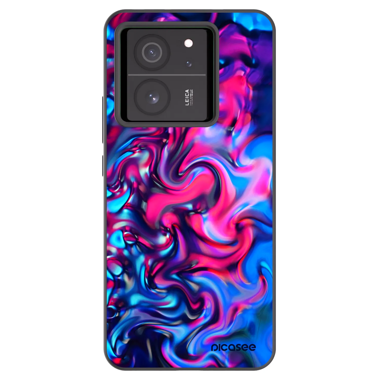 Picasee silikónový čierny obal pre Xiaomi 13T - Redlight