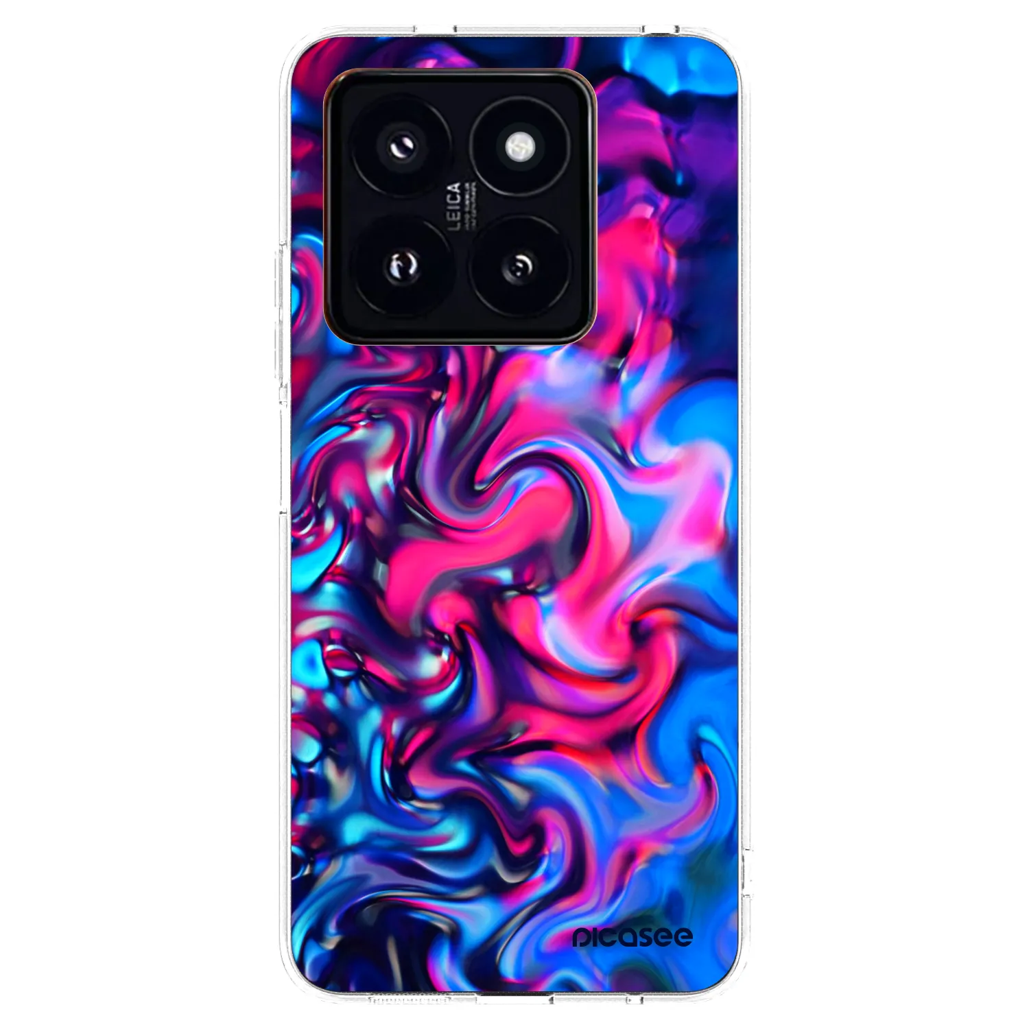 Silikónový prehľadný obal pre Xiaomi 14 Pro - Redlight