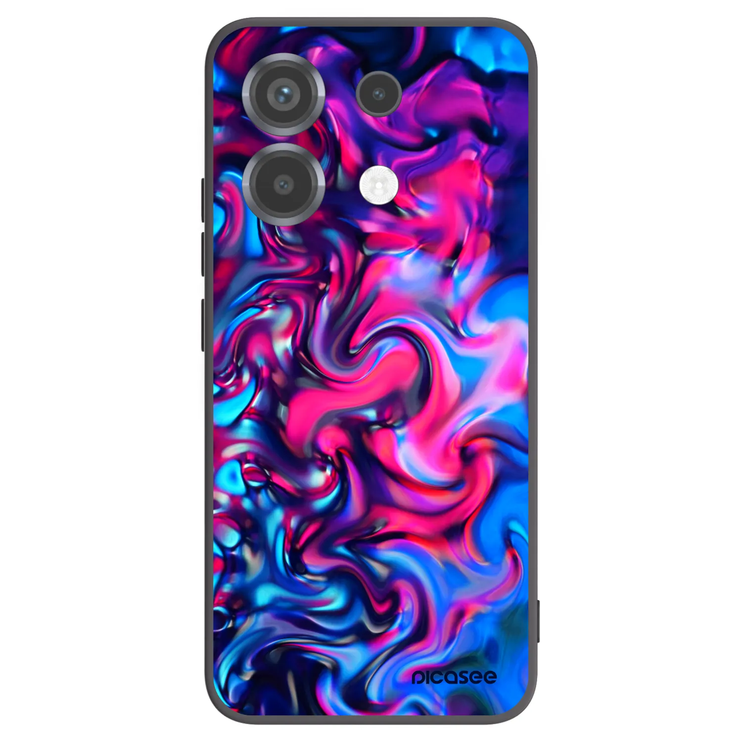 Picasee silikónový čierny obal pre Xiaomi Poco X6 - Redlight