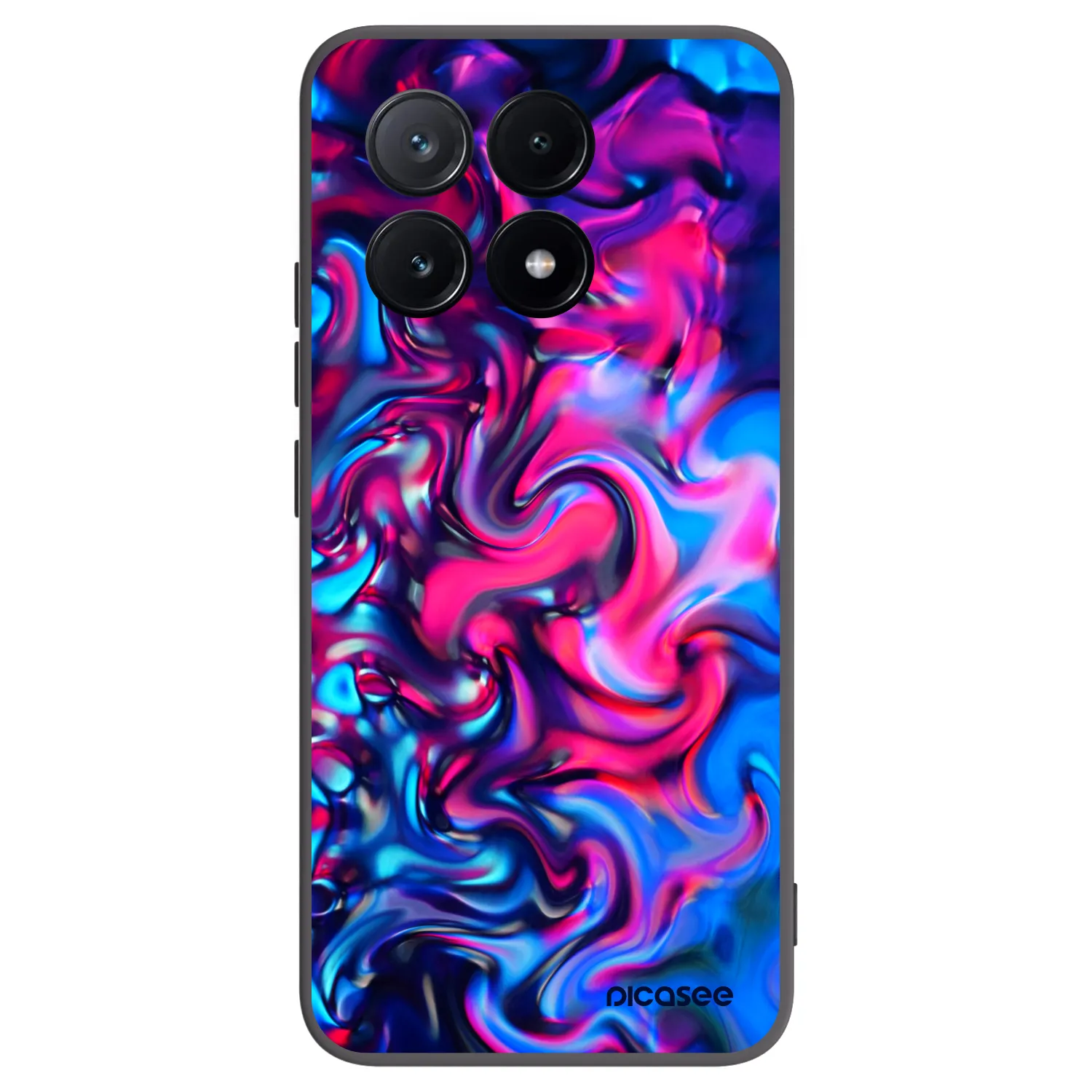 Picasee silikónový čierny obal pre Xiaomi Poco X6 Pro - Redlight