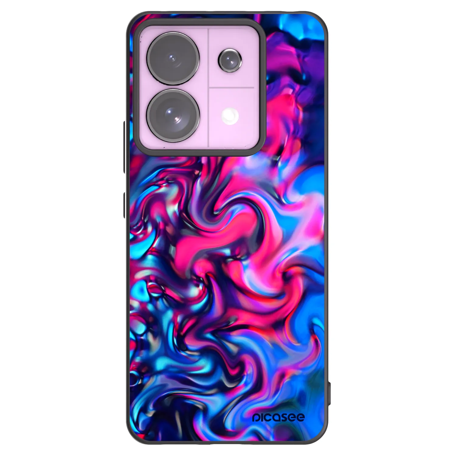 Picasee silikónový čierny obal pre Xiaomi Redmi Note 13 Pro 5G - Redlight