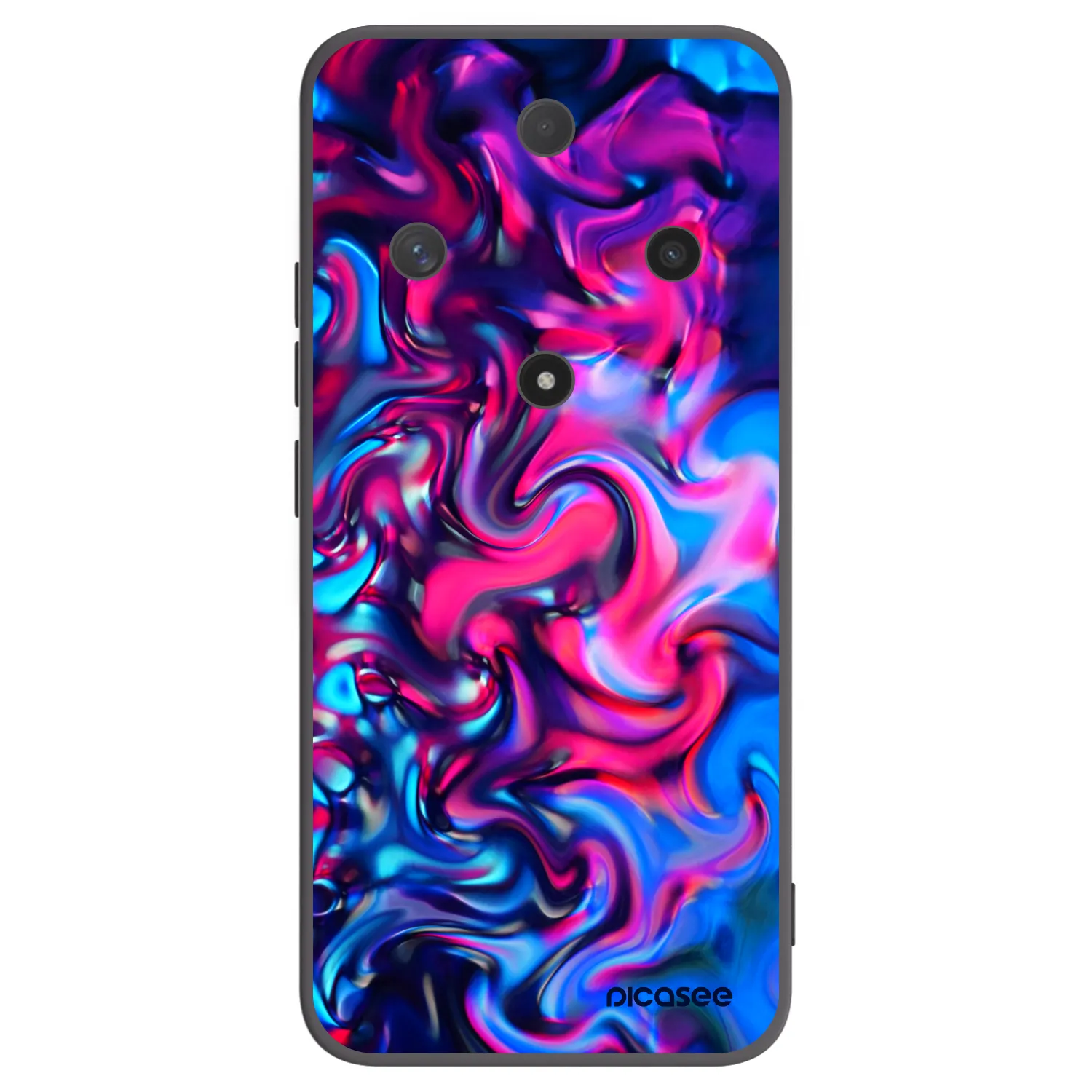 Picasee silikónový čierny obal pre Honor Magic6 Lite 5G - Redlight