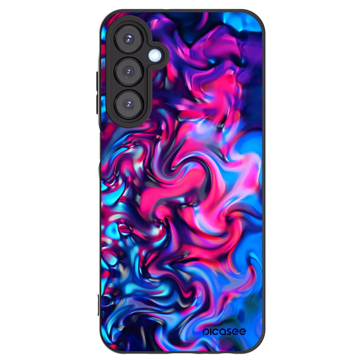 Picasee silikónový čierny obal pre Samsung Galaxy A25 A256B 5G - Redlight