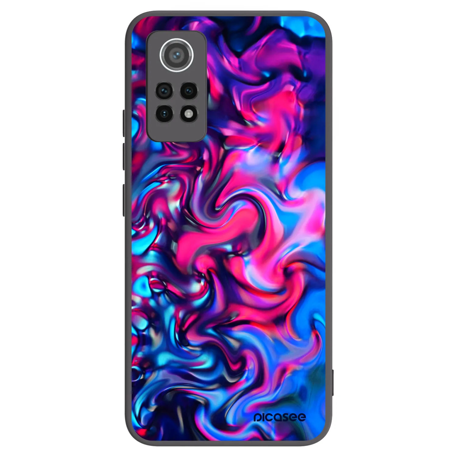 Picasee silikónový čierny obal pre Xiaomi Redmi Note 12 Pro 4G - Redlight