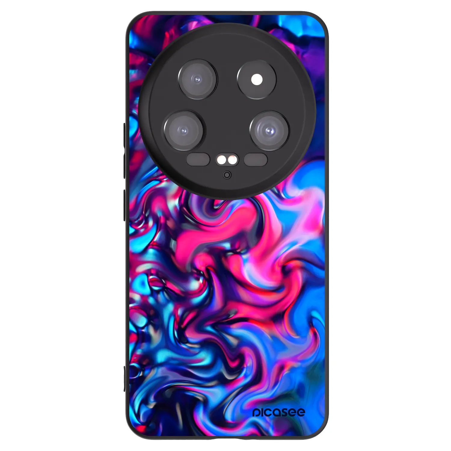 Picasee silikónový čierny obal pre Xiaomi 14 Ultra - Redlight