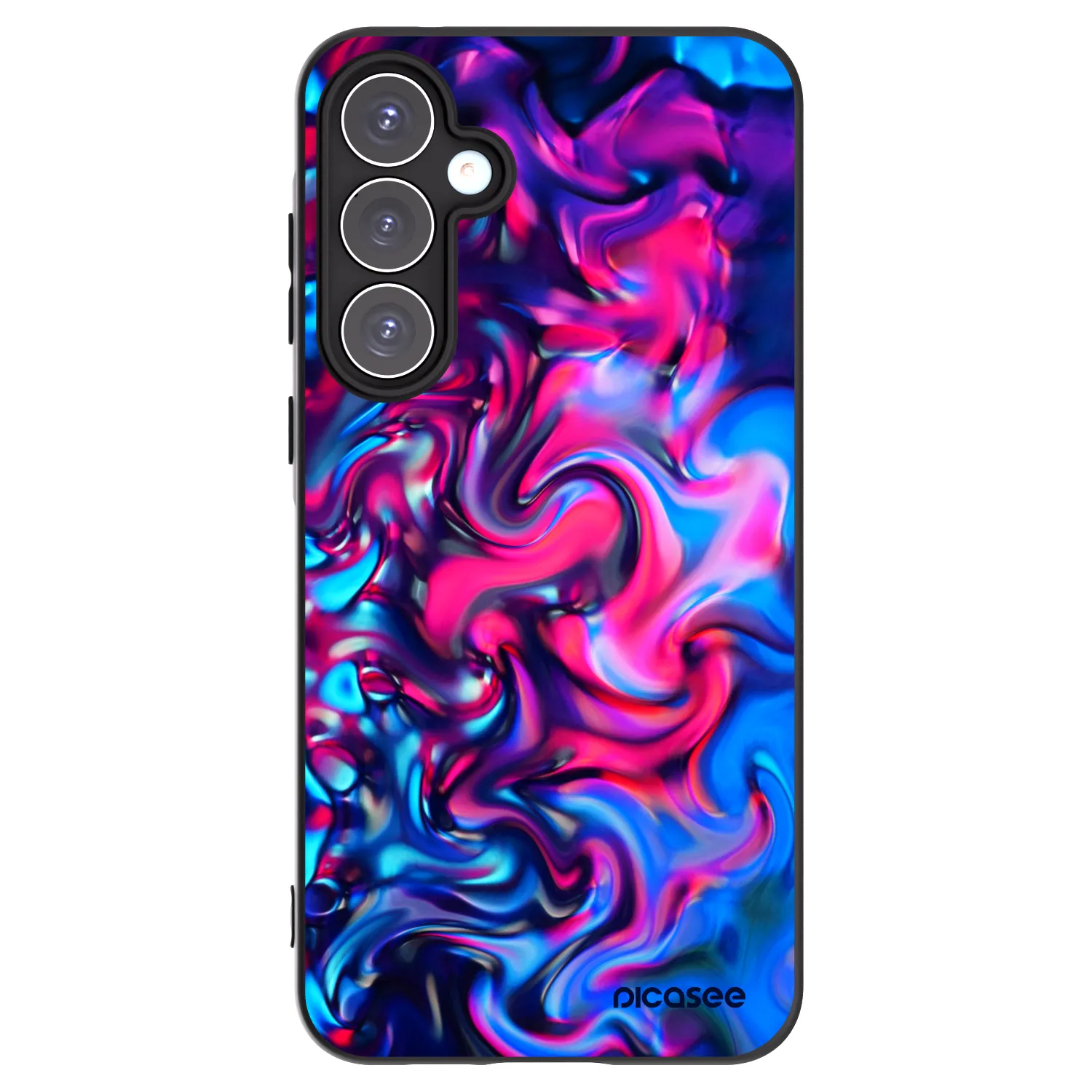Picasee silikónový čierny obal pre Samsung Galaxy A55 5G A556B - Redlight