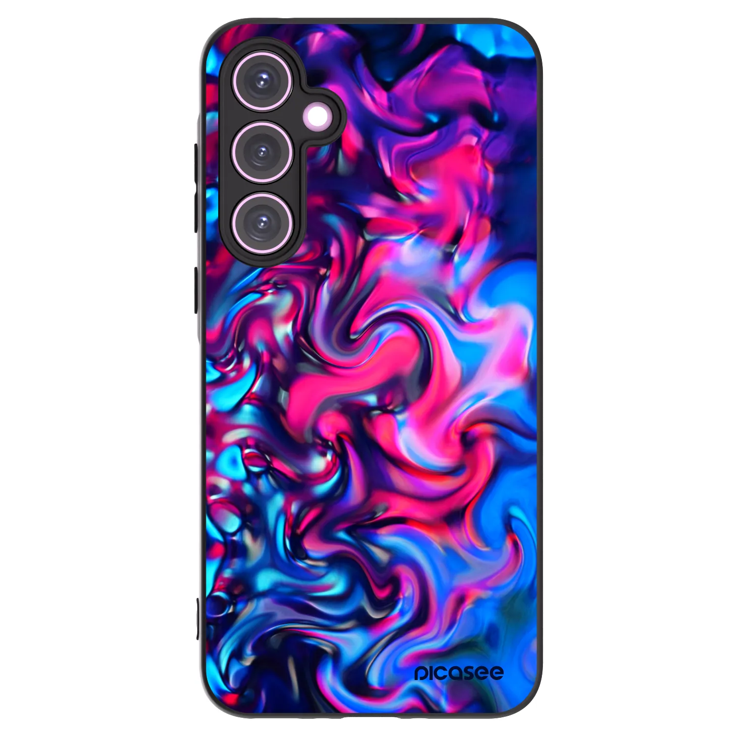 Picasee silikónový čierny obal pre Samsung Galaxy A35 5G A356B - Redlight