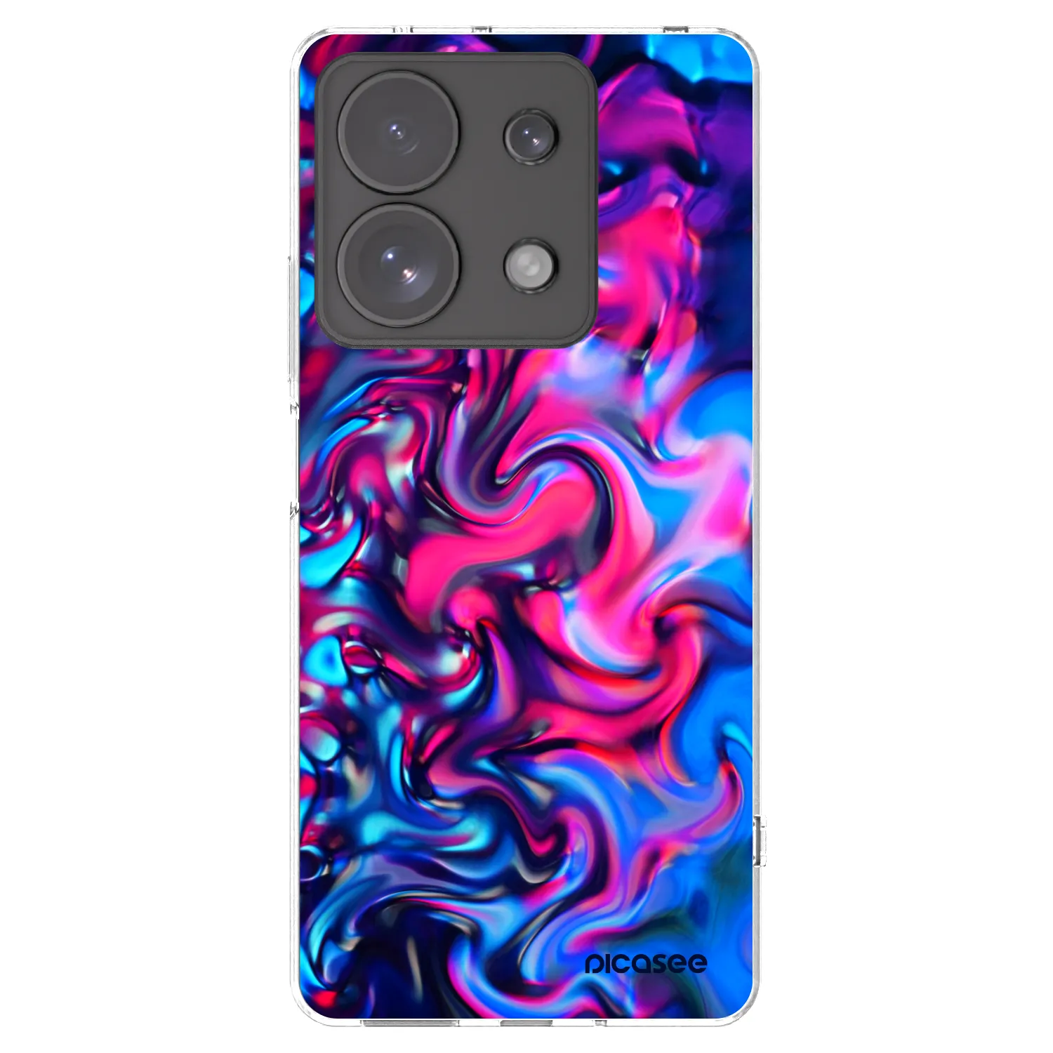 Silikónový prehľadný obal pre Xiaomi Redmi Note 13 Pro 4G - Redlight