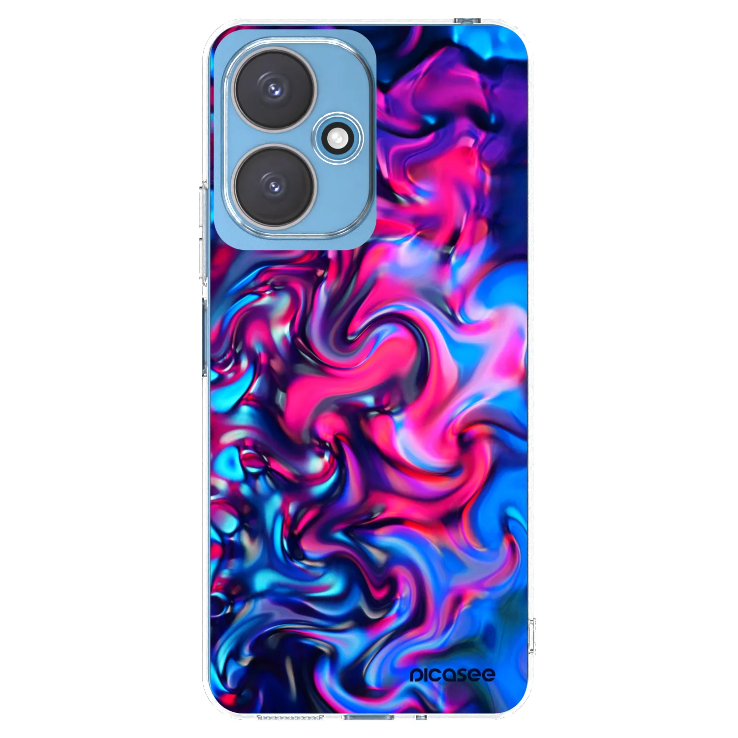 Picasee silikónový prehľadný obal pre Xiaomi Redmi 13C 5G - Redlight