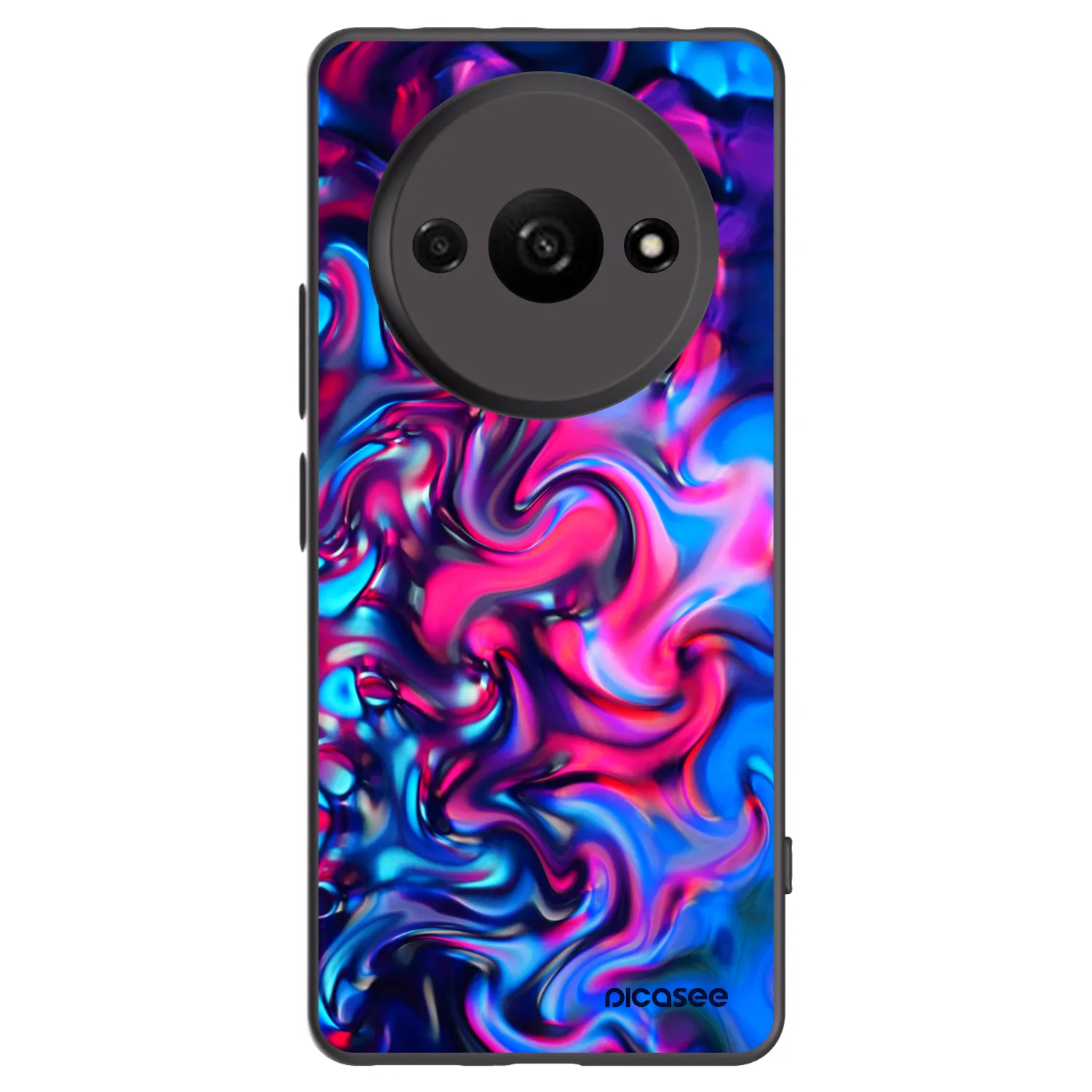Picasee silikónový čierny obal pre Xiaomi Redmi A3 - Redlight