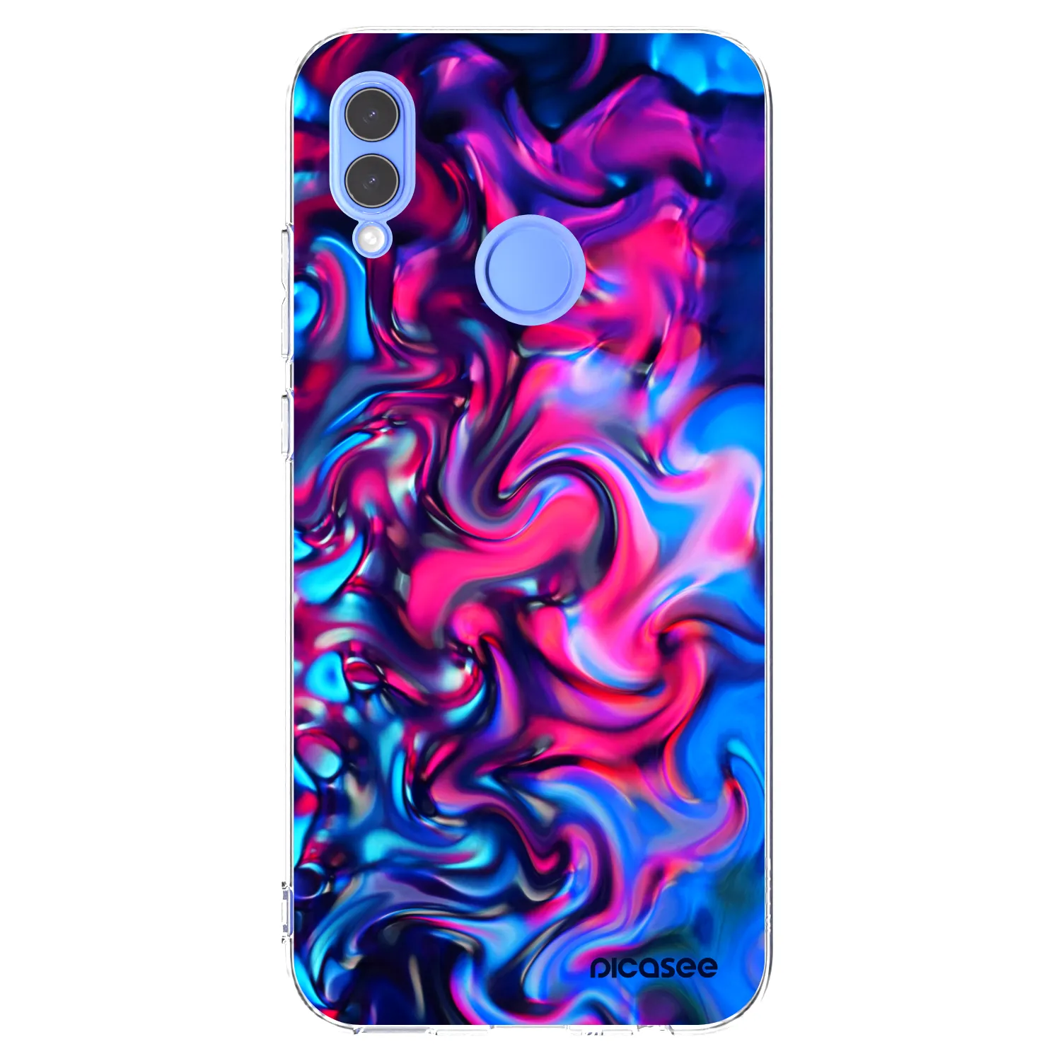 Picasee silikónový prehľadný obal pre Huawei P Smart 2019 - Redlight