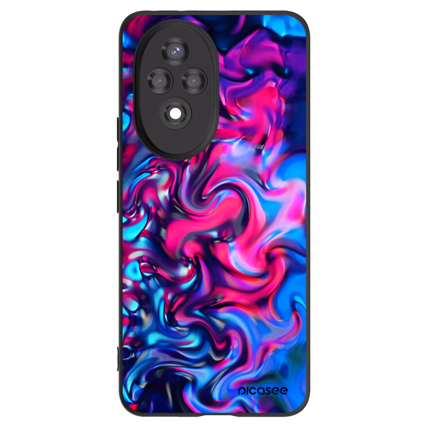Picasee silikónový čierny obal pre Honor 200 Pro 5G - Redlight