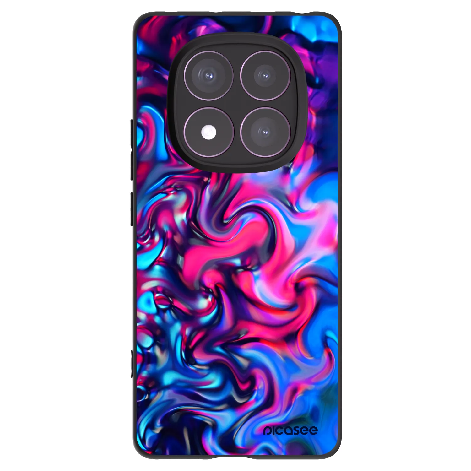 Silikónový čierny obal pre Xiaomi Redmi Note 14 Pro 4G - Redlight