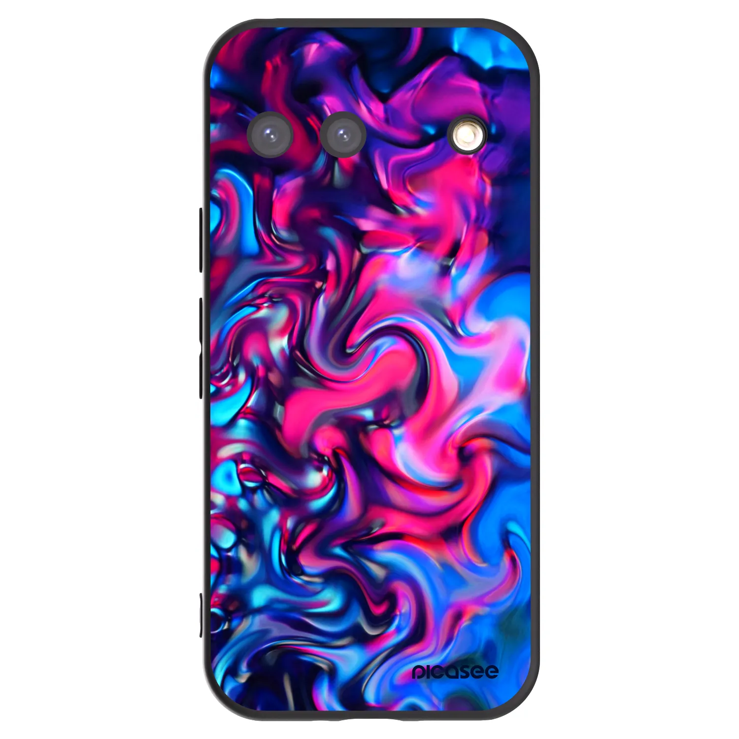 Picasee silikónový čierny obal pre Google Pixel 9 - Redlight