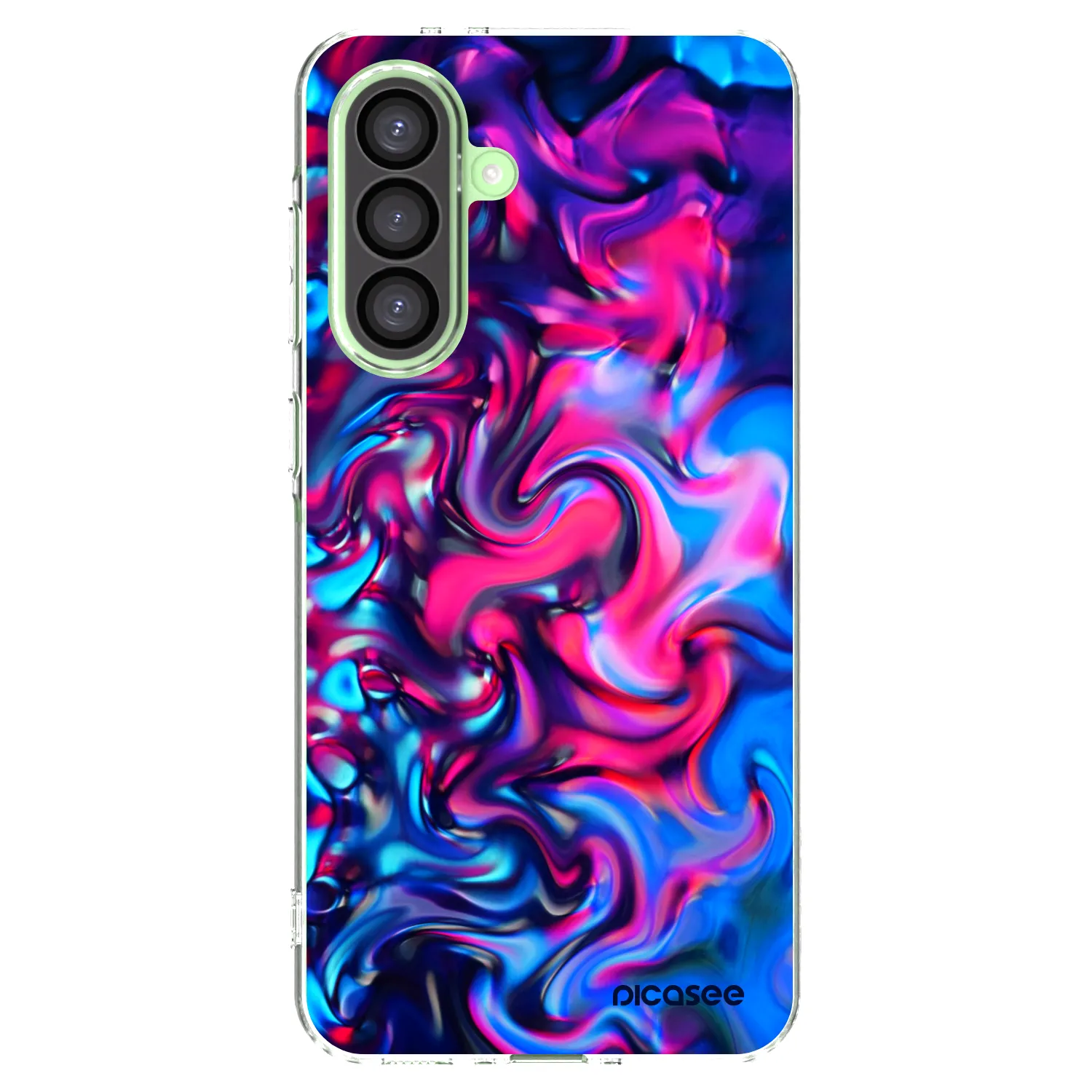 Picasee silikónový prehľadný obal pre Samsung Galaxy A26 5G A266B - Redlight