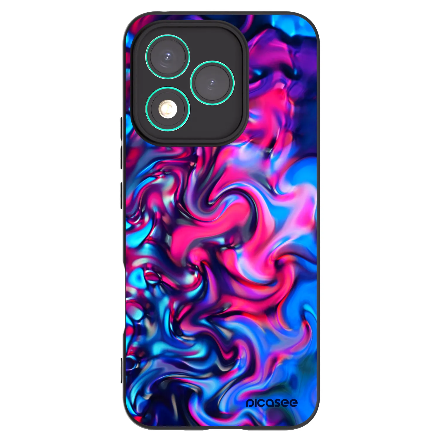 Picasee silikónový čierny obal pre Honor 400 Lite 5G - Redlight