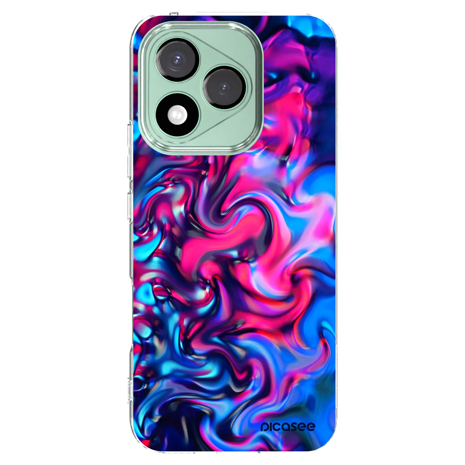 Picasee silikónový prehľadný obal pre Honor 400 Lite 5G - Redlight