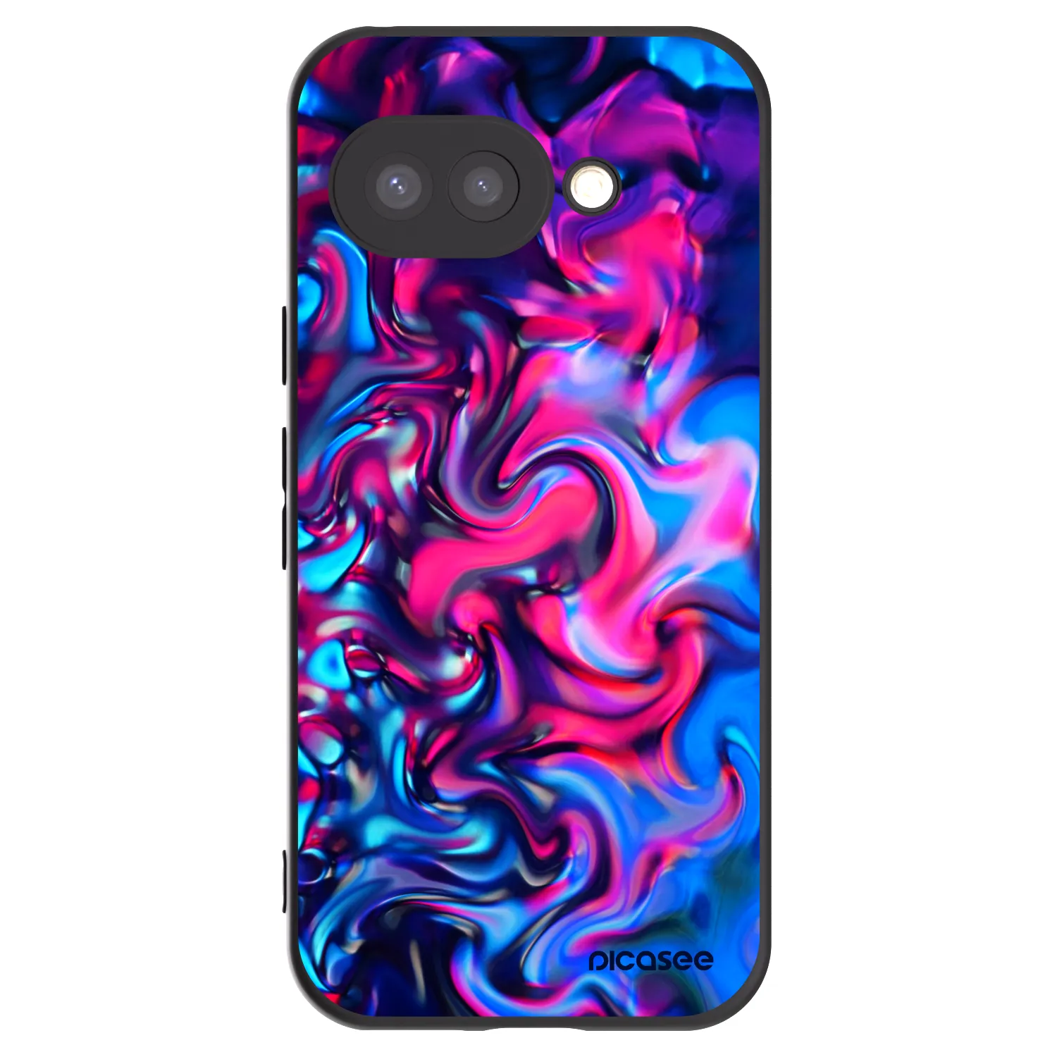 Picasee silikónový čierny obal pre Google Pixel 9a - Redlight