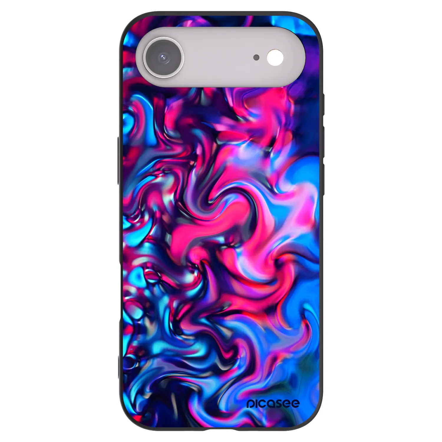 Picasee silikónový čierny obal pre Apple iPhone Air - Redlight