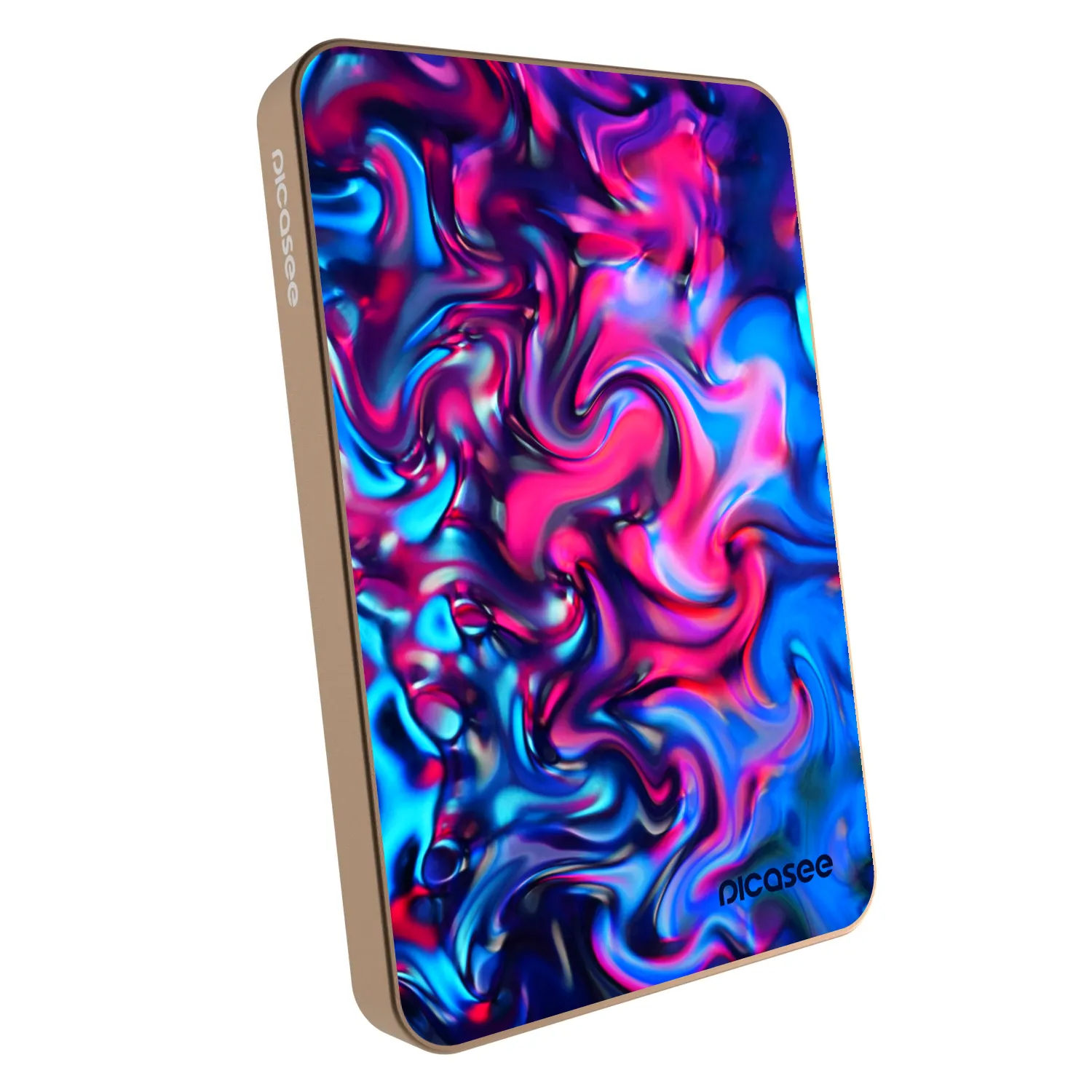 Picasee Powerbanka s MagSafe 5 000 mAh Zlatá - Redlight