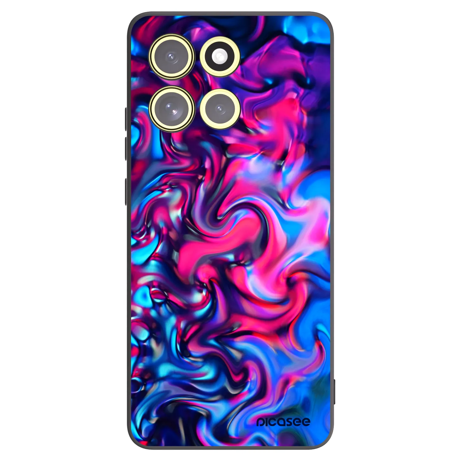 Picasee silikónový čierny obal pre Motorola Moto G86 5G - Redlight