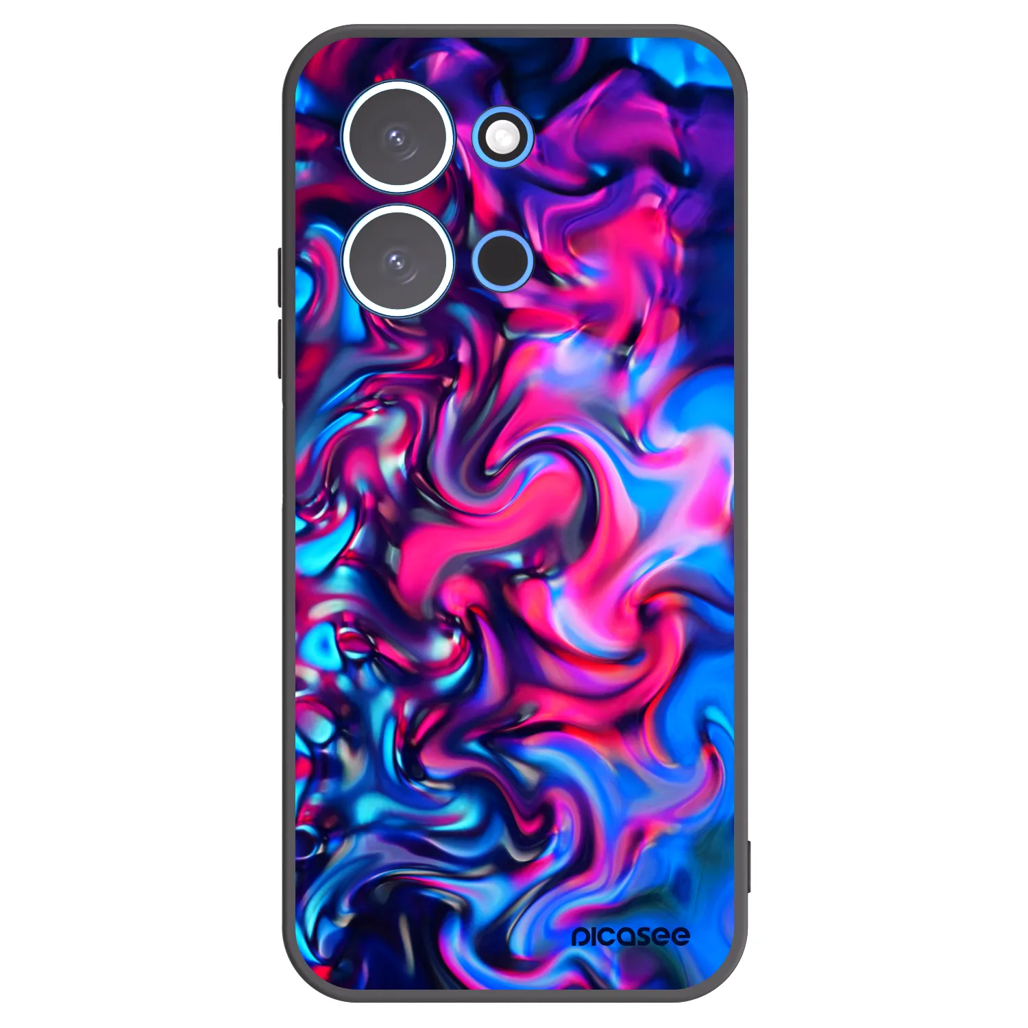 Silikónový čierny obal pre Xiaomi Redmi 15C 4G - Redlight