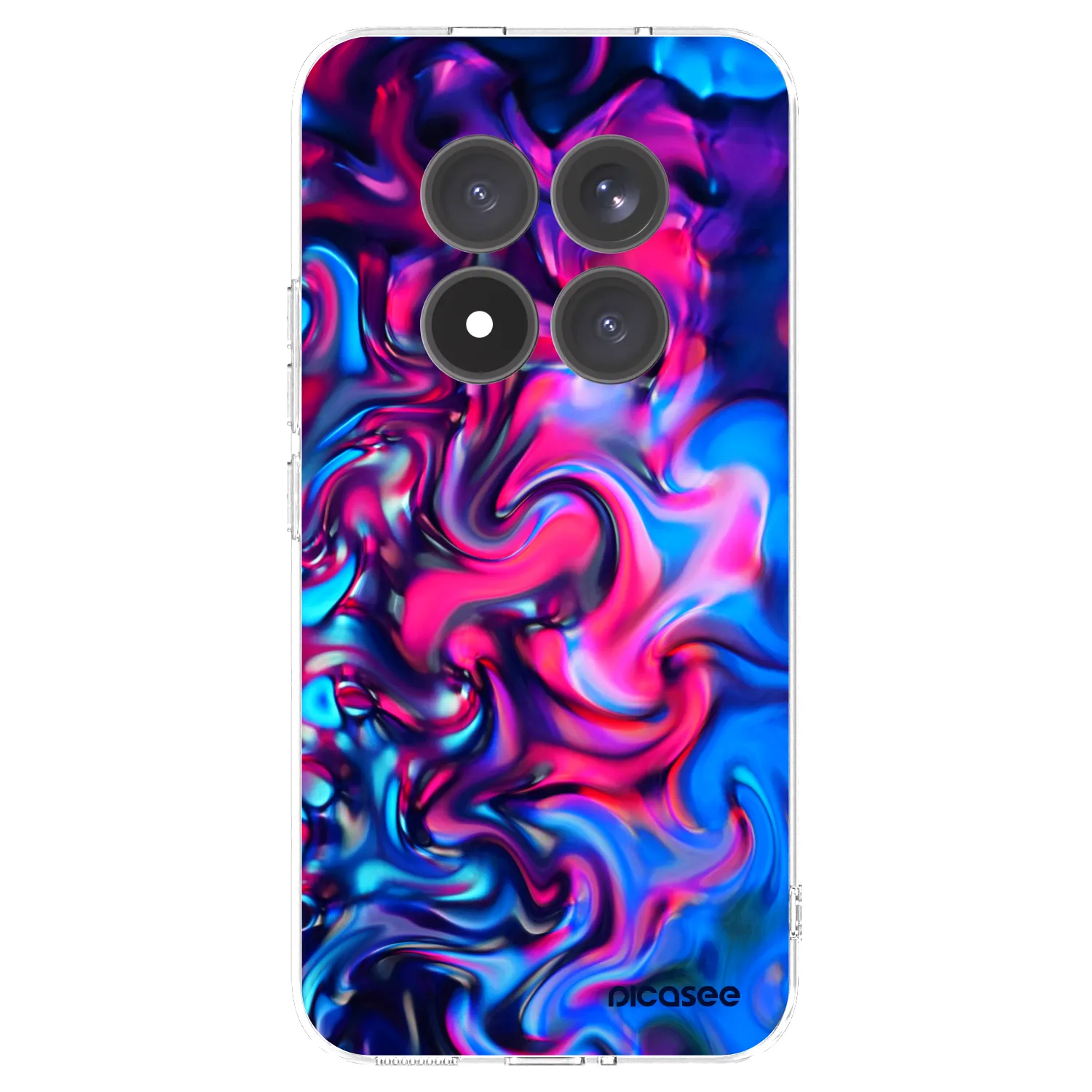 Silikónový prehľadný obal pre Xiaomi Redmi Note 15 Pro+ - Redlight