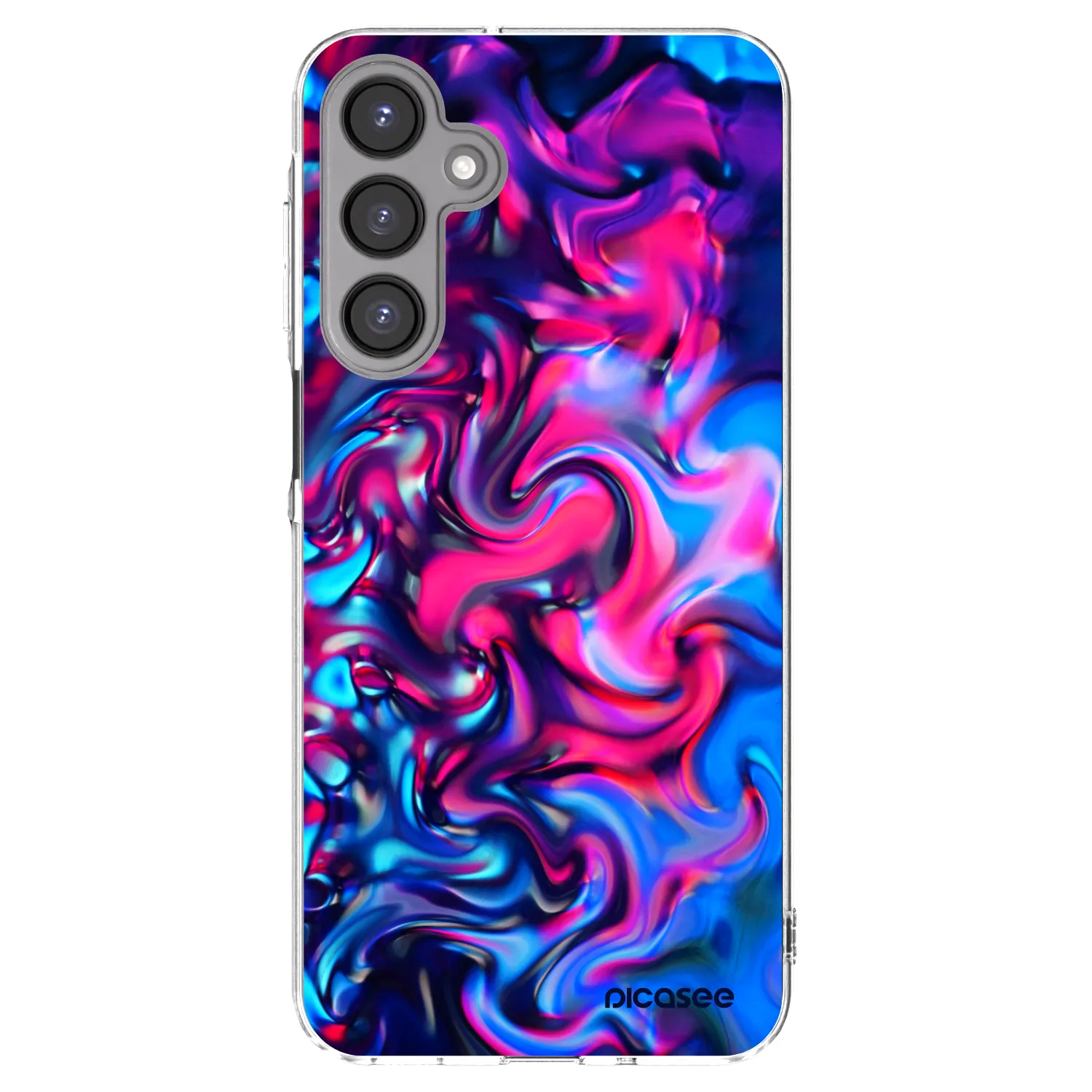 Picasee silikónový prehľadný obal pre Samsung Galaxy A16 4G - Redlight