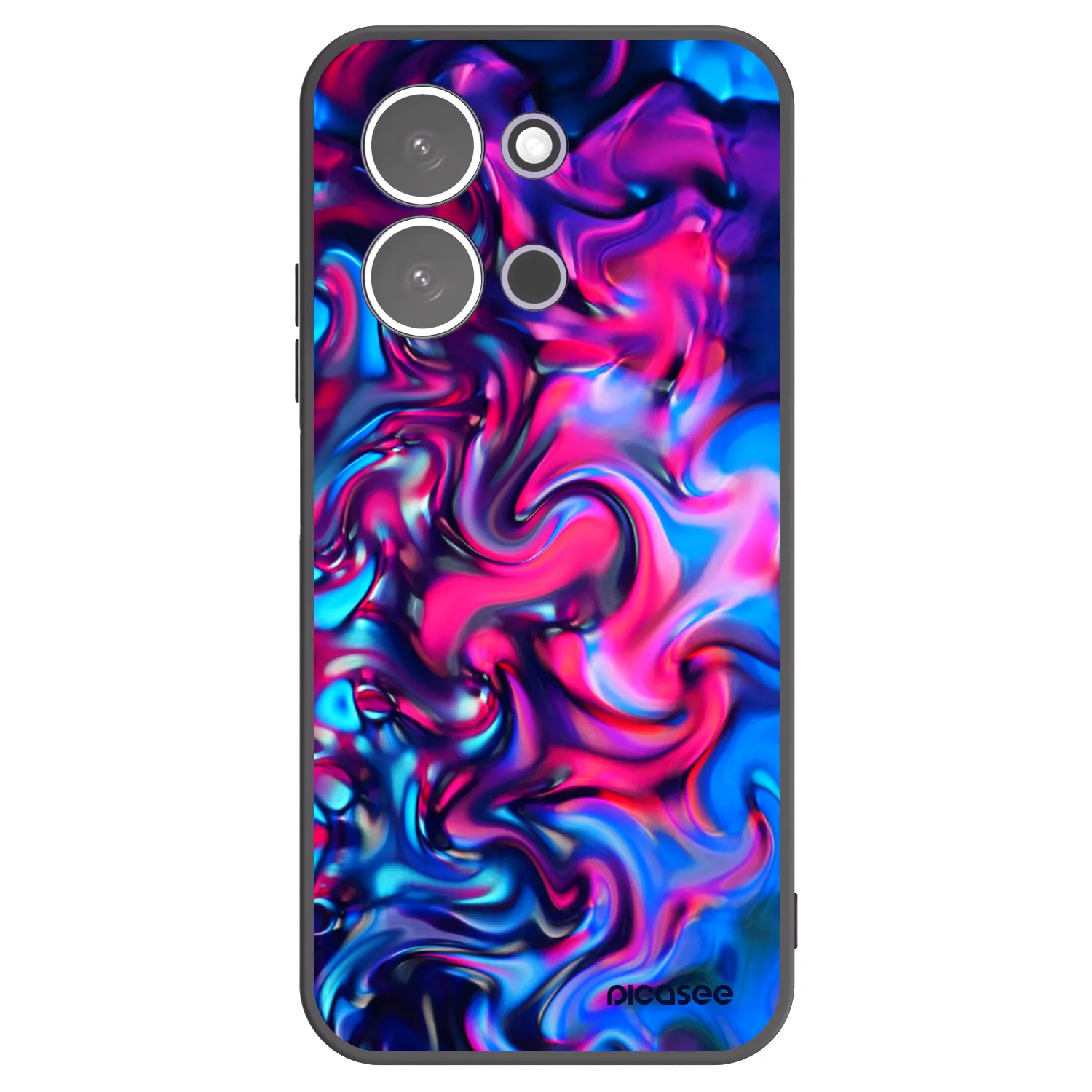 Picasee silikónový čierny obal pre Xiaomi Redmi 15C 5G - Redlight