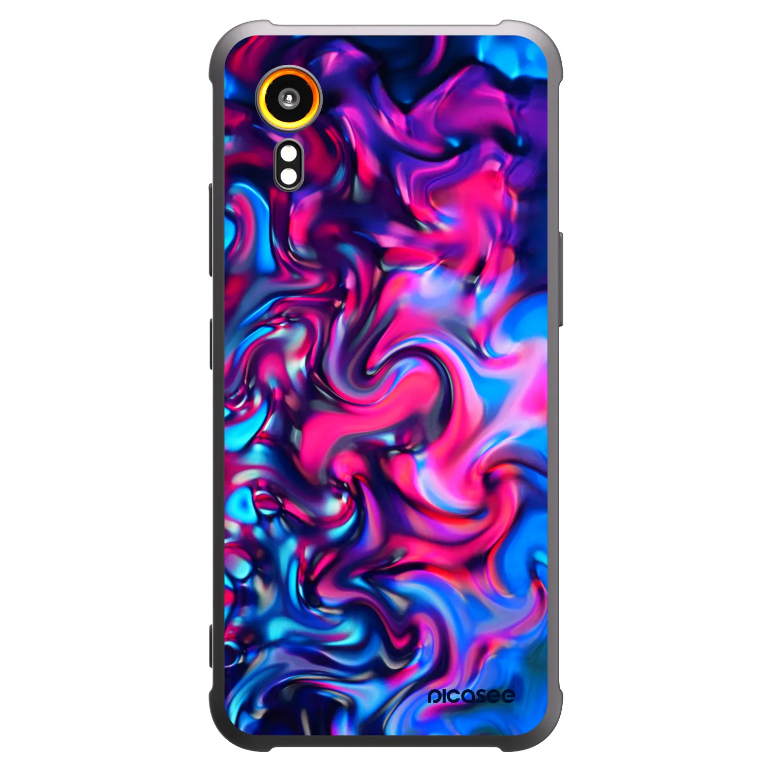 Picasee silikónový čierny obal pre Samsung Galaxy Xcover 7 - Redlight