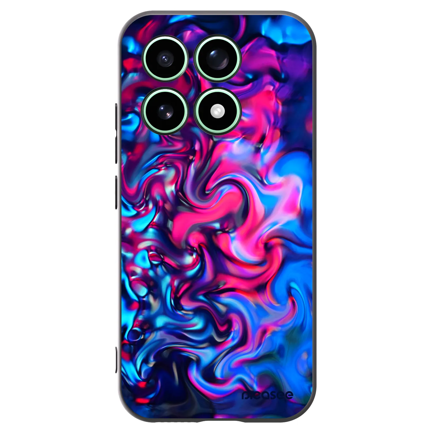 Picasee silikónový čierny obal pre Xiaomi 17 - Redlight