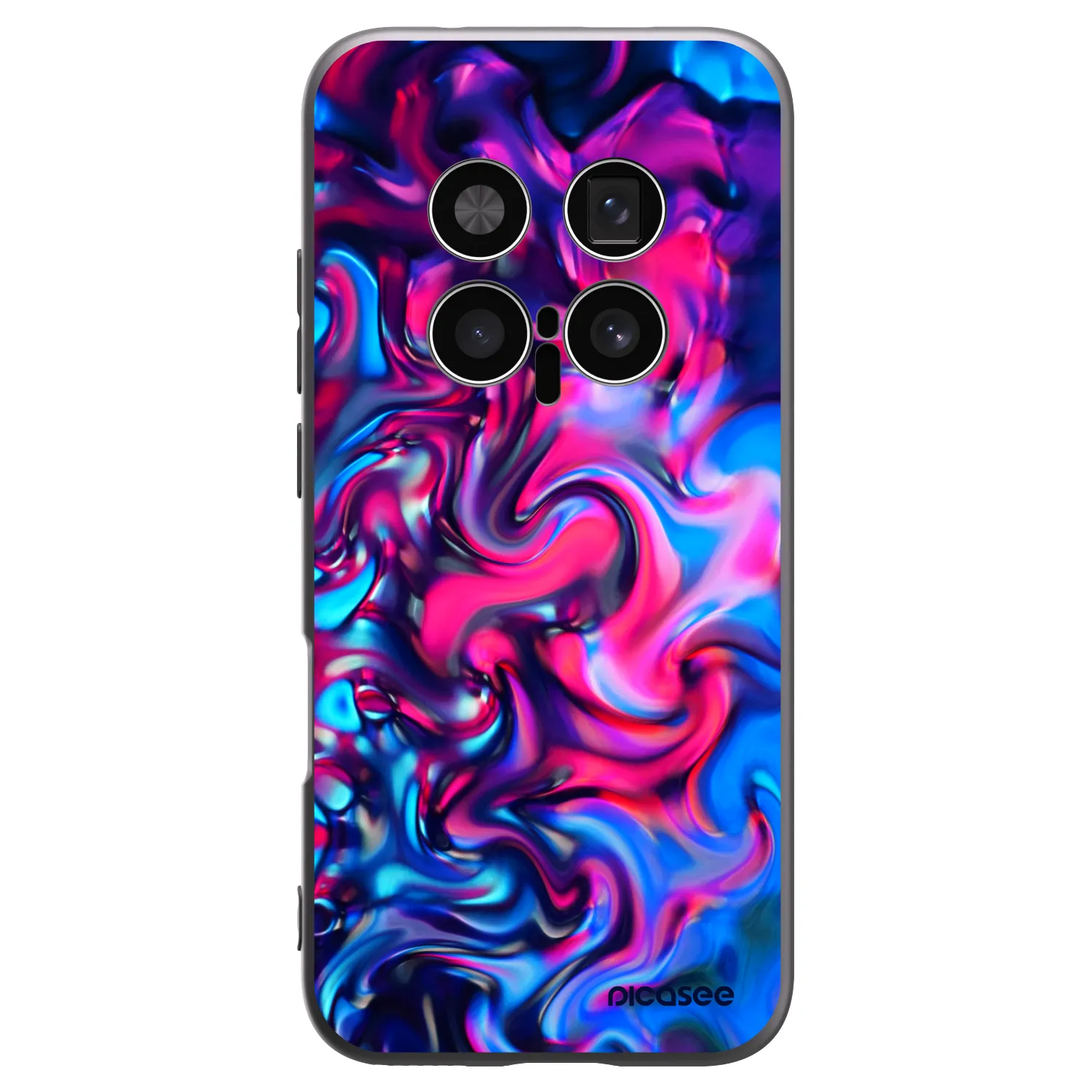 Picasee silikónový čierny obal pre Honor Magic8 Pro 5G - Redlight