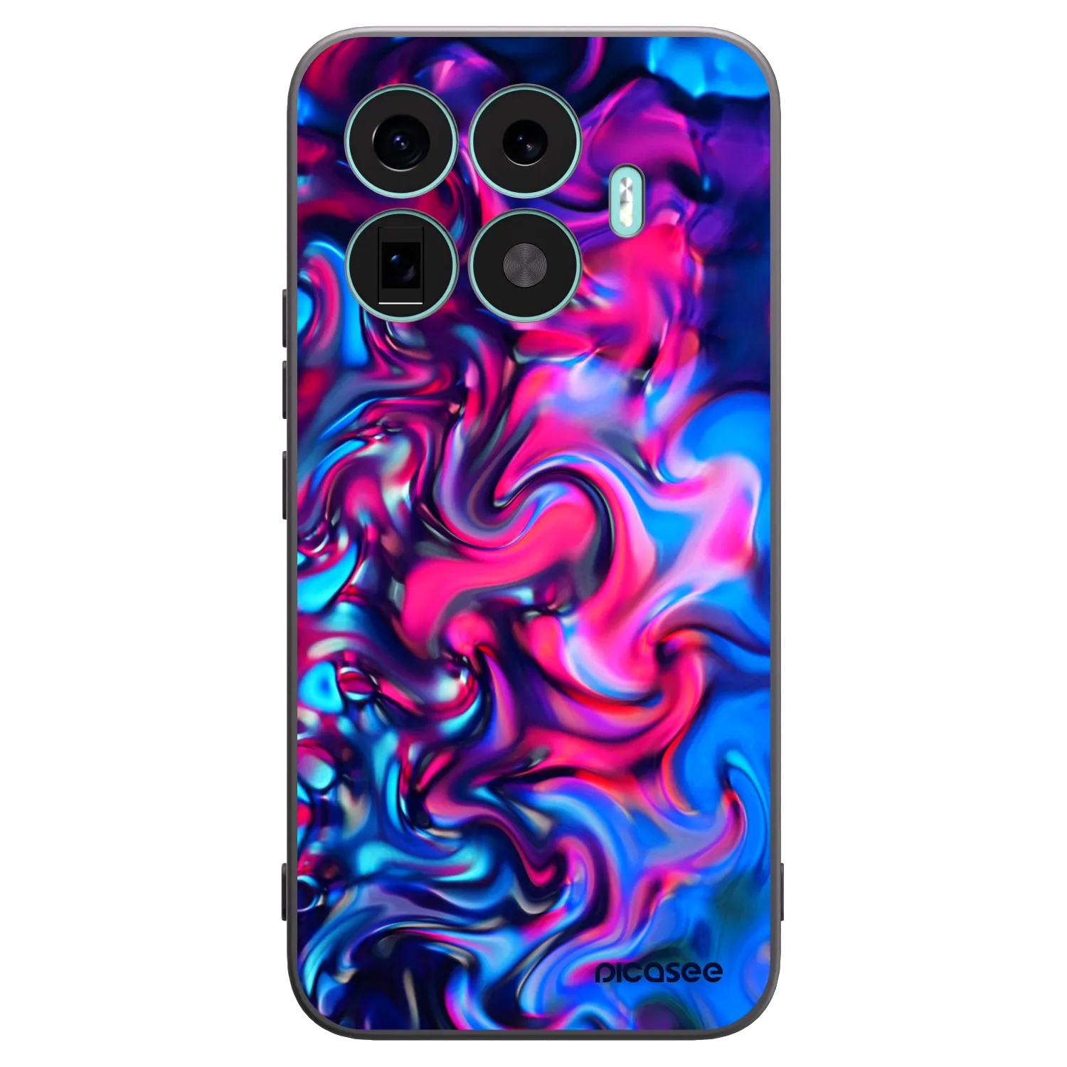 Picasee silikónový čierny obal pre Xiaomi 17T Pro - Redlight