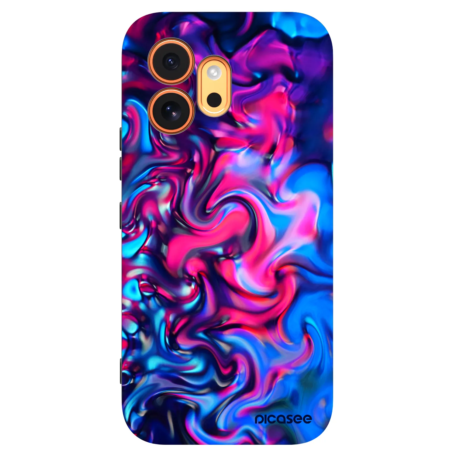 Picasee silikónový čierny obal pre Honor 600 - Redlight