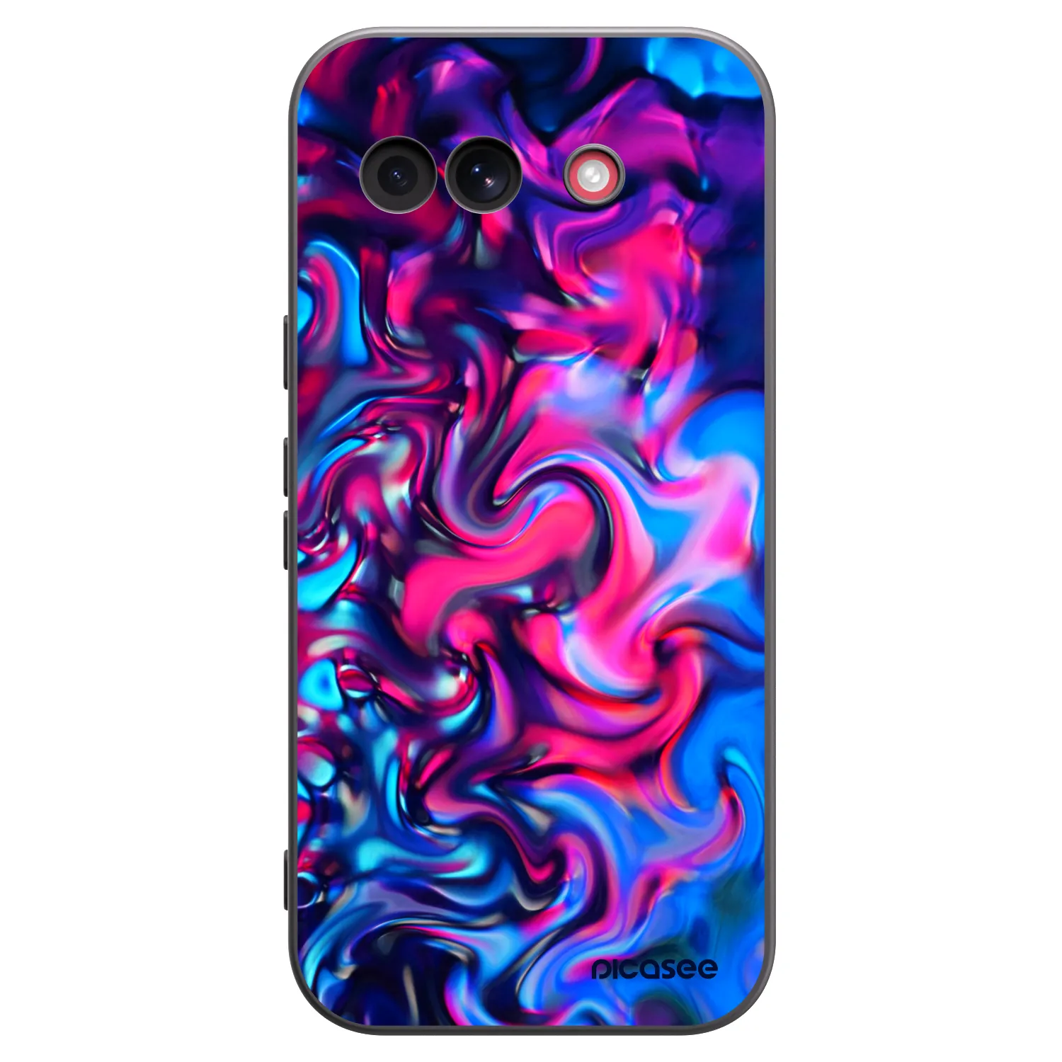 Picasee silikónový čierny obal pre Google Pixel 10a - Redlight