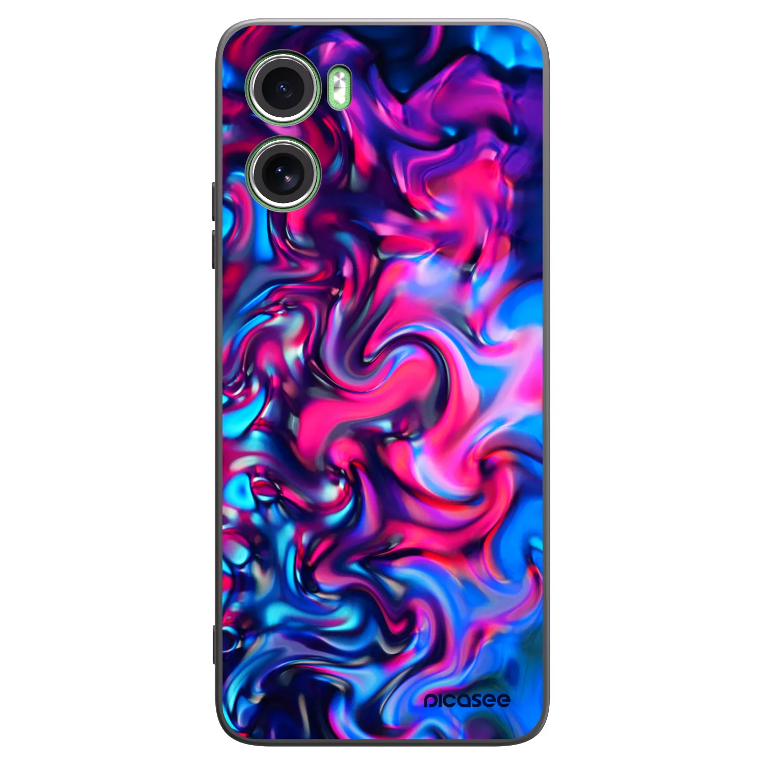 Picasee silikónový čierny obal pre Motorola Moto G06 - Redlight