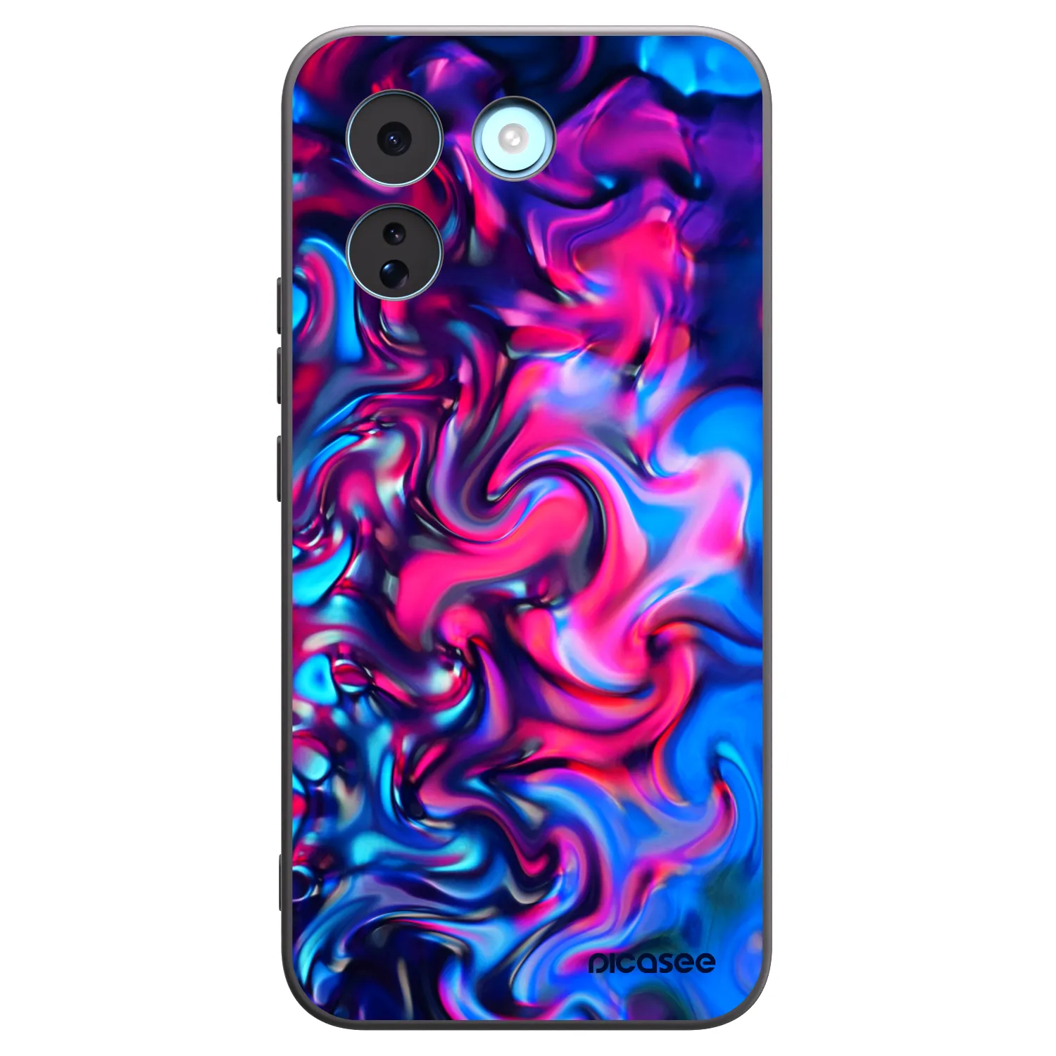 Picasee silikónový čierny obal pre Xiaomi Redmi Note 17 Pro MAX 5G - Redlight