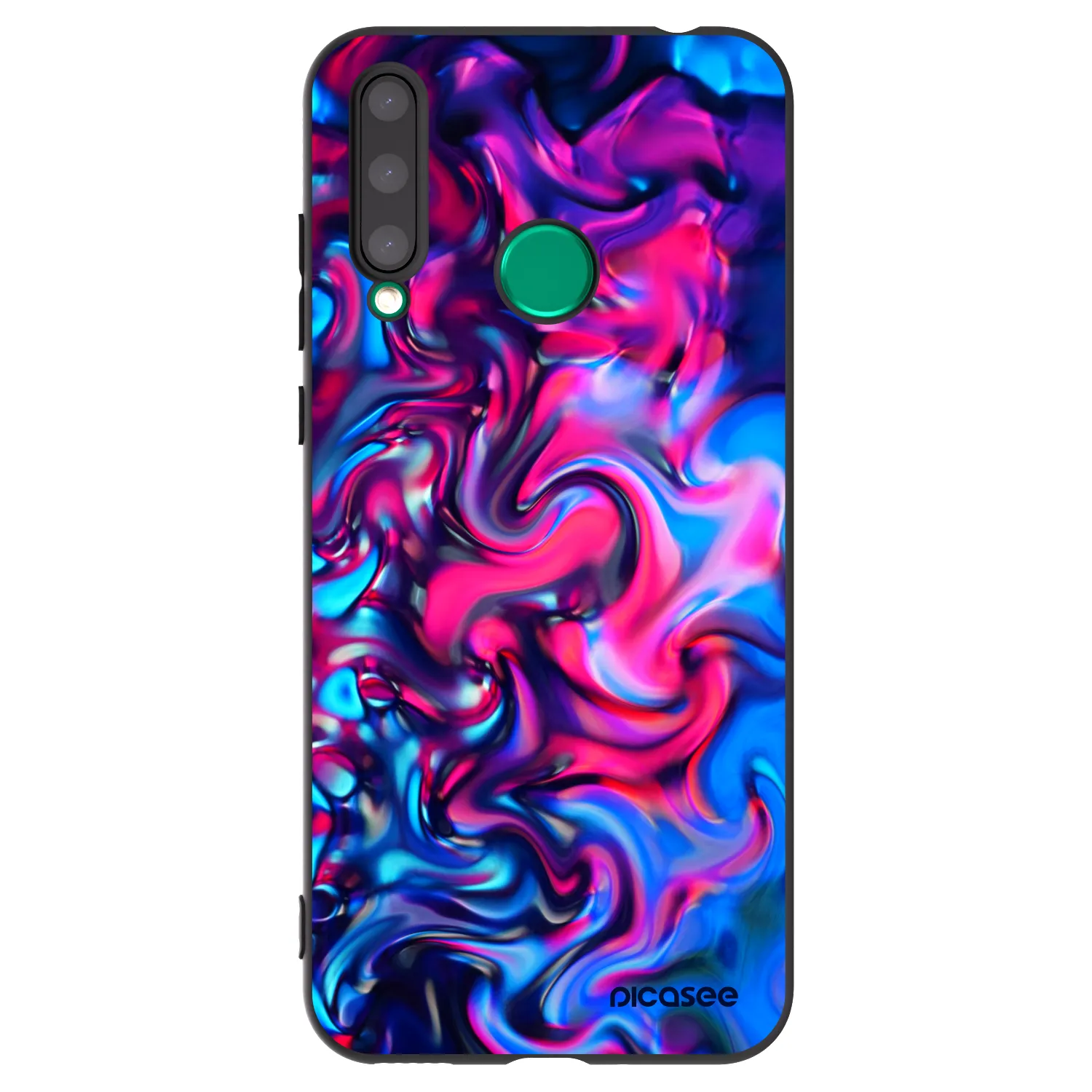 Picasee silikónový čierny obal pre Honor 20 Lite - Redlight