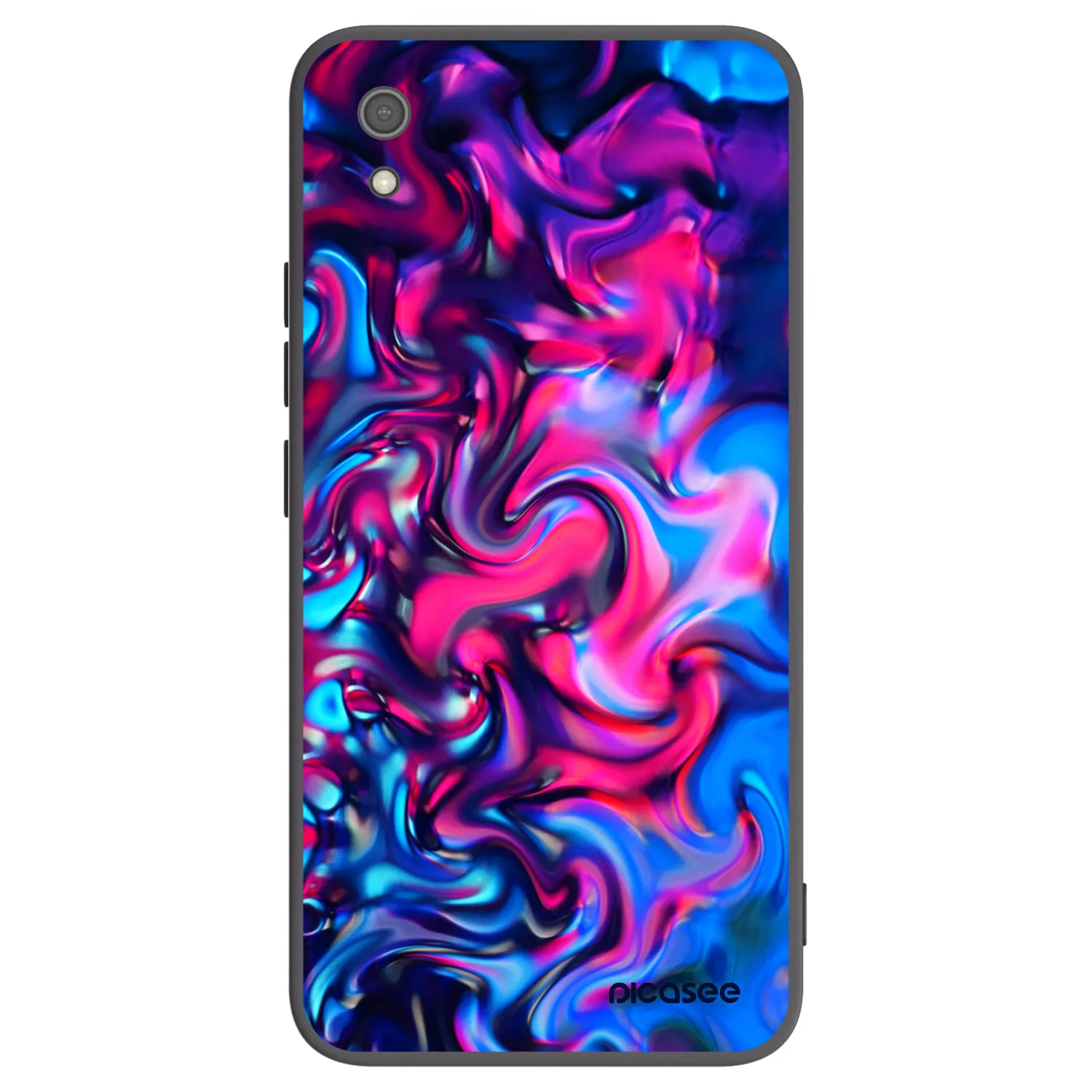 Picasee silikónový čierny obal pre Xiaomi Redmi 7A - Redlight