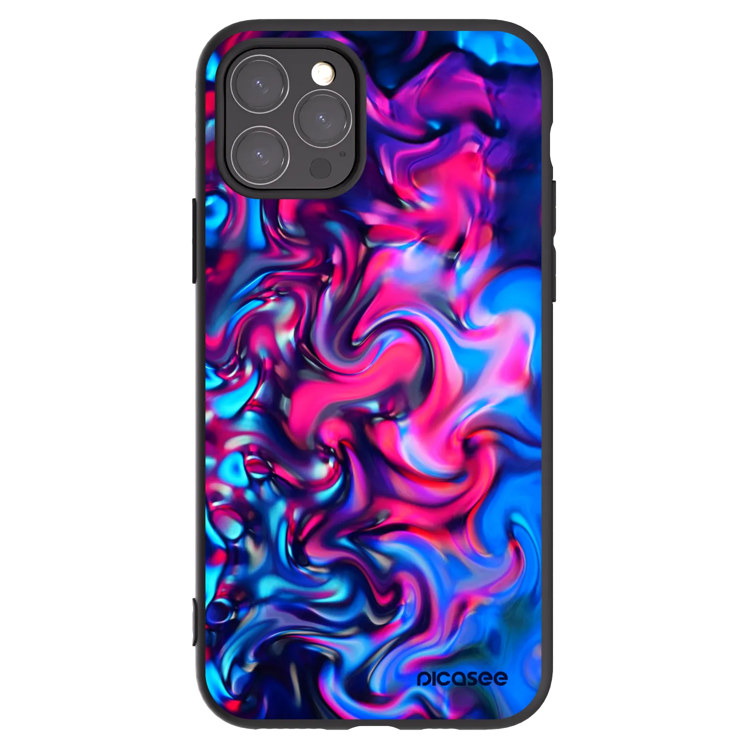 Picasee silikónový čierny obal pre Apple iPhone 11 Pro - Redlight