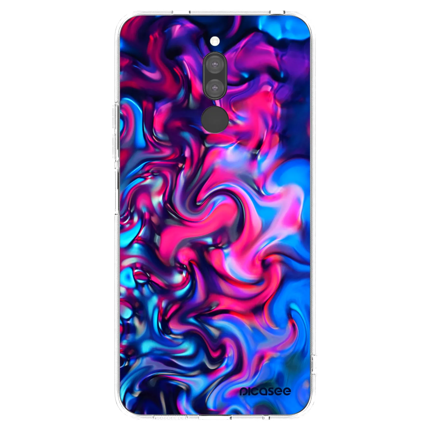 Silikónový prehľadný obal pre Xiaomi Redmi 8 - Redlight