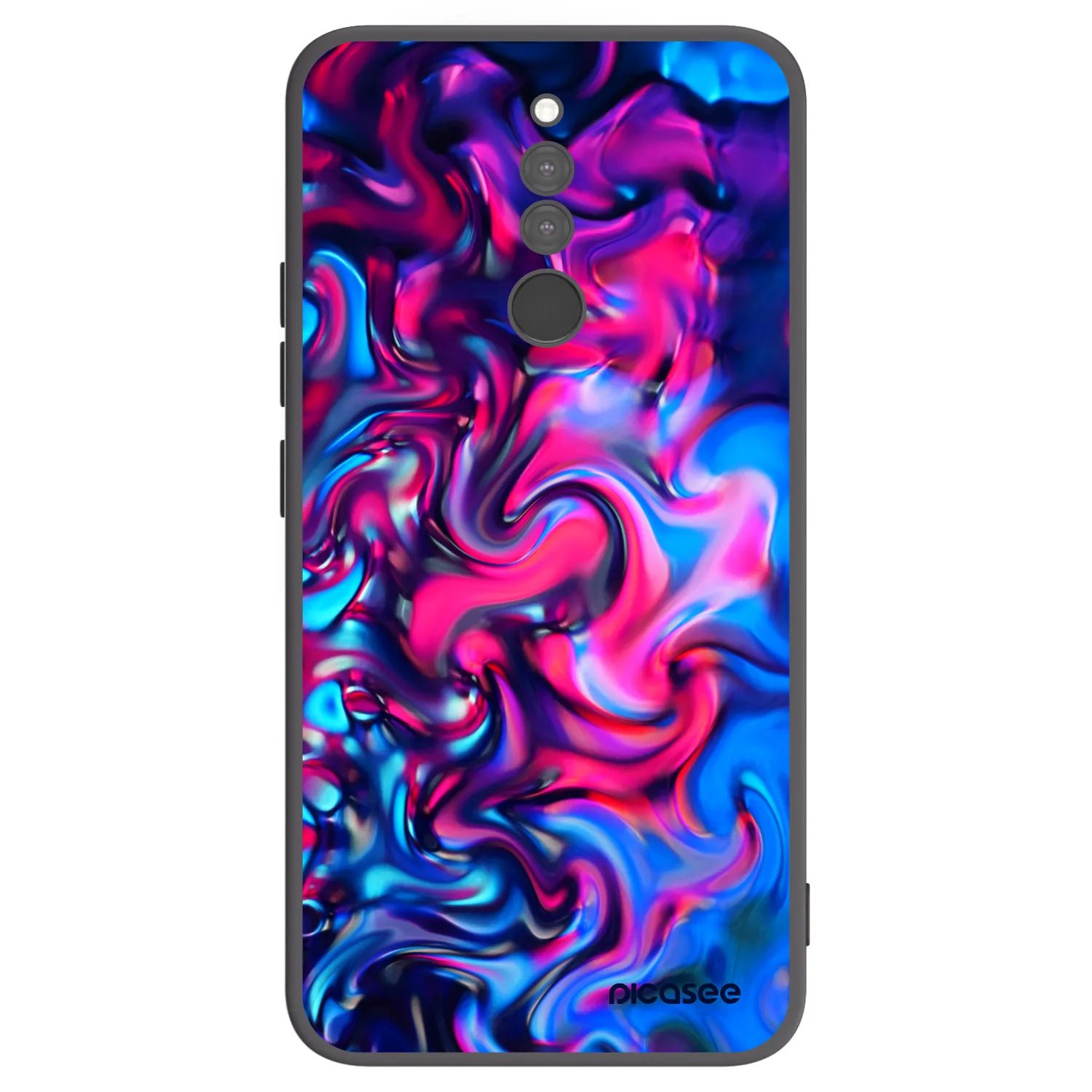 Picasee silikónový čierny obal pre Xiaomi Redmi 8 - Redlight