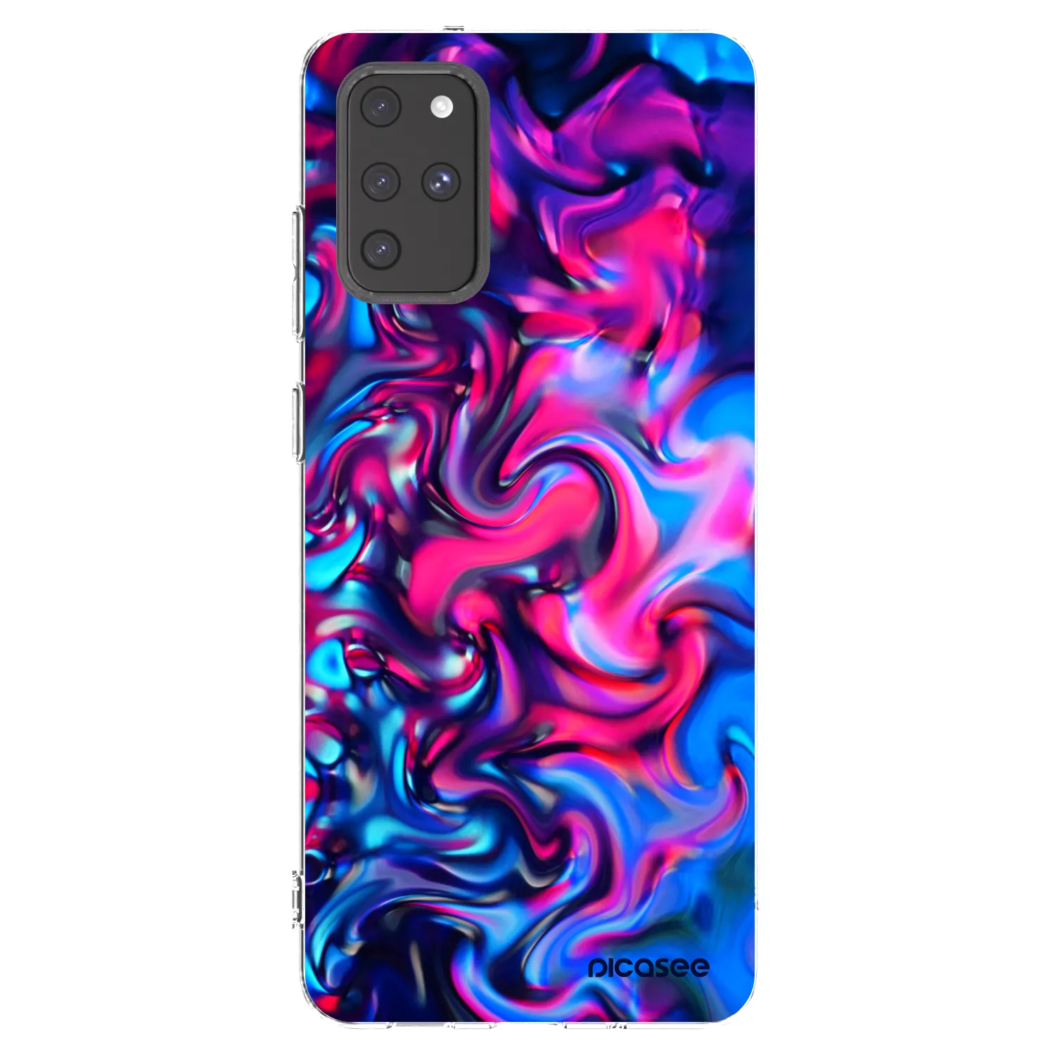 Picasee silikónový prehľadný obal pre Samsung Galaxy S20+ G985F - Redlight