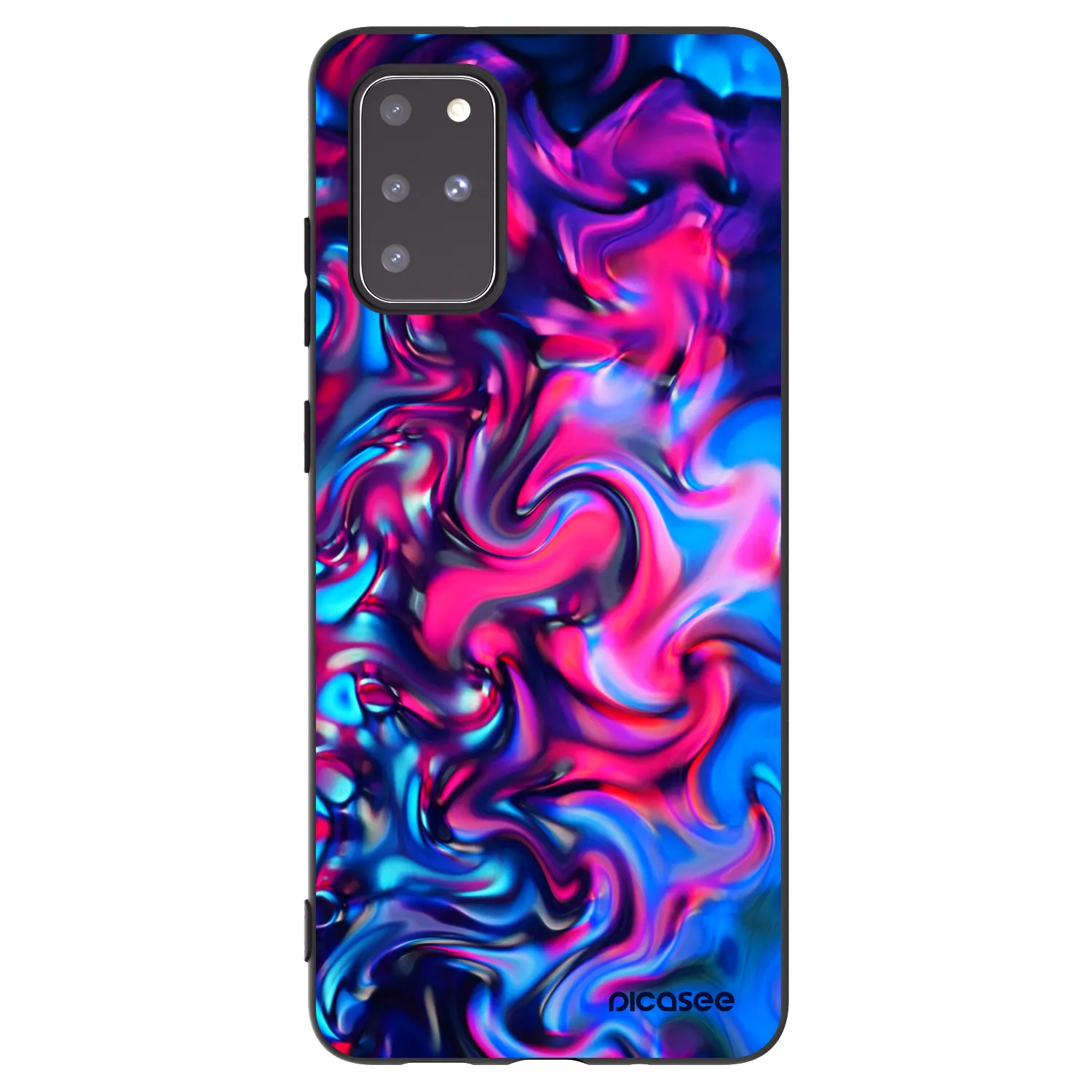 Picasee silikónový čierny obal pre Samsung Galaxy S20+ G985F - Redlight